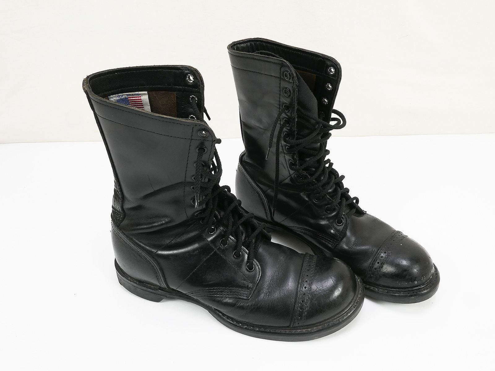 US ARMY Paratrooper Jump Boots 70`s - 80`s Boots Black size 9 1/2