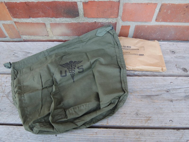 US Army Bag Personnal Effects ovp dated 1966