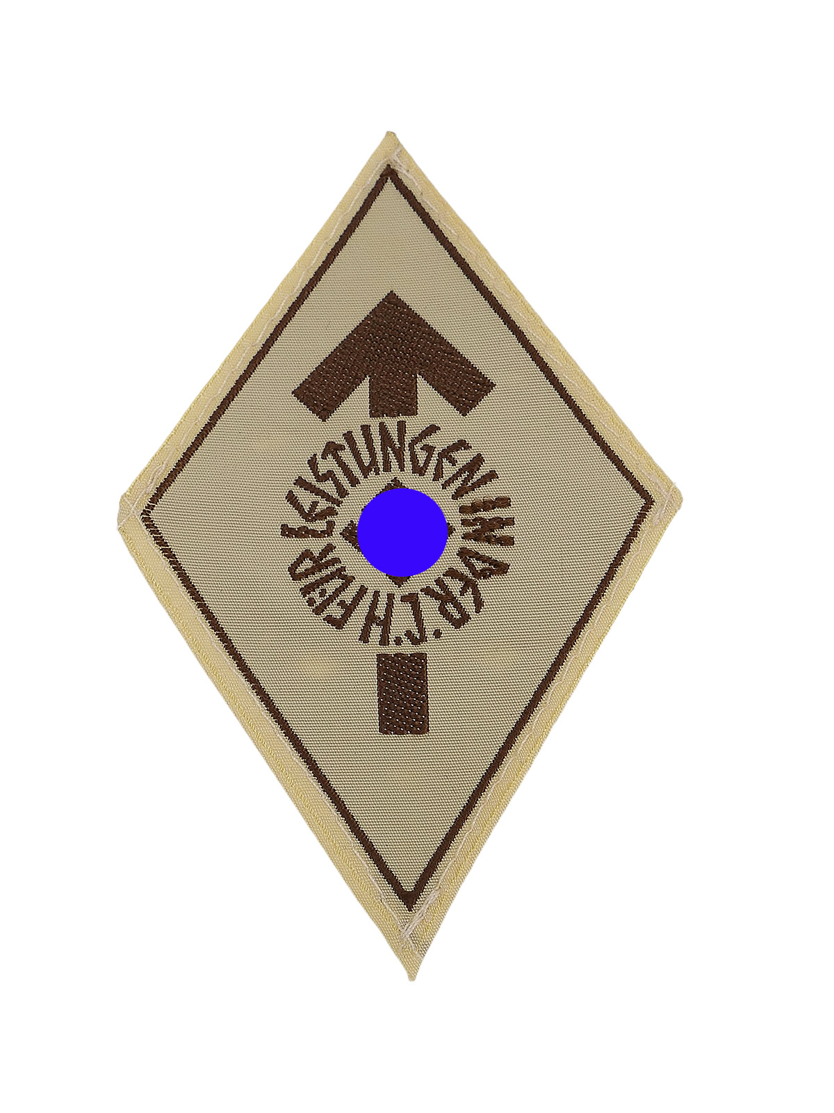 Hitler Youth Achievement Badges / Fabric badges for achievements in the HJ, machine-woven and folded over