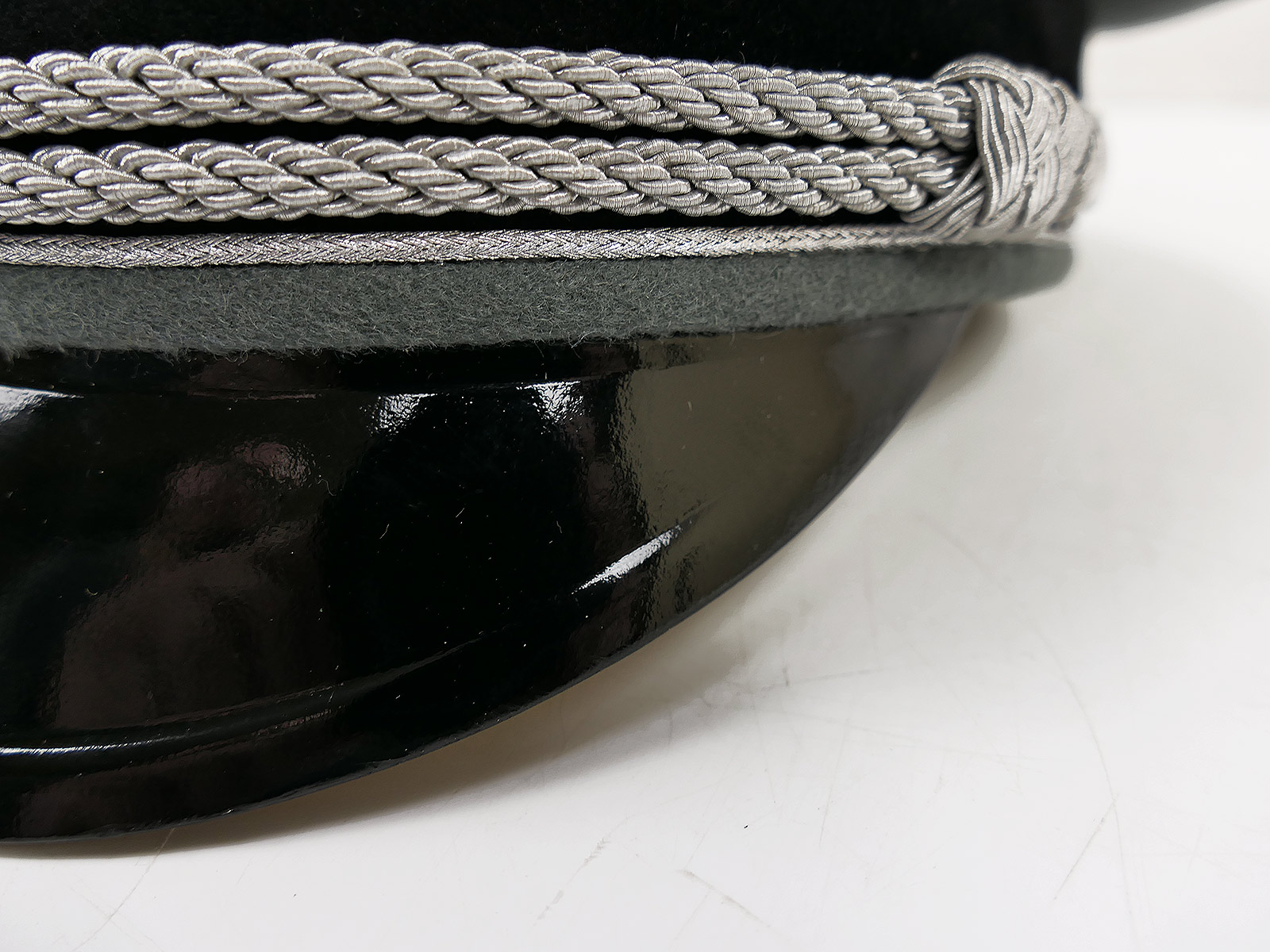 Waffen SS peaked cap, General’s size 58 – top-quality museum-grade reproduction with metal detailing