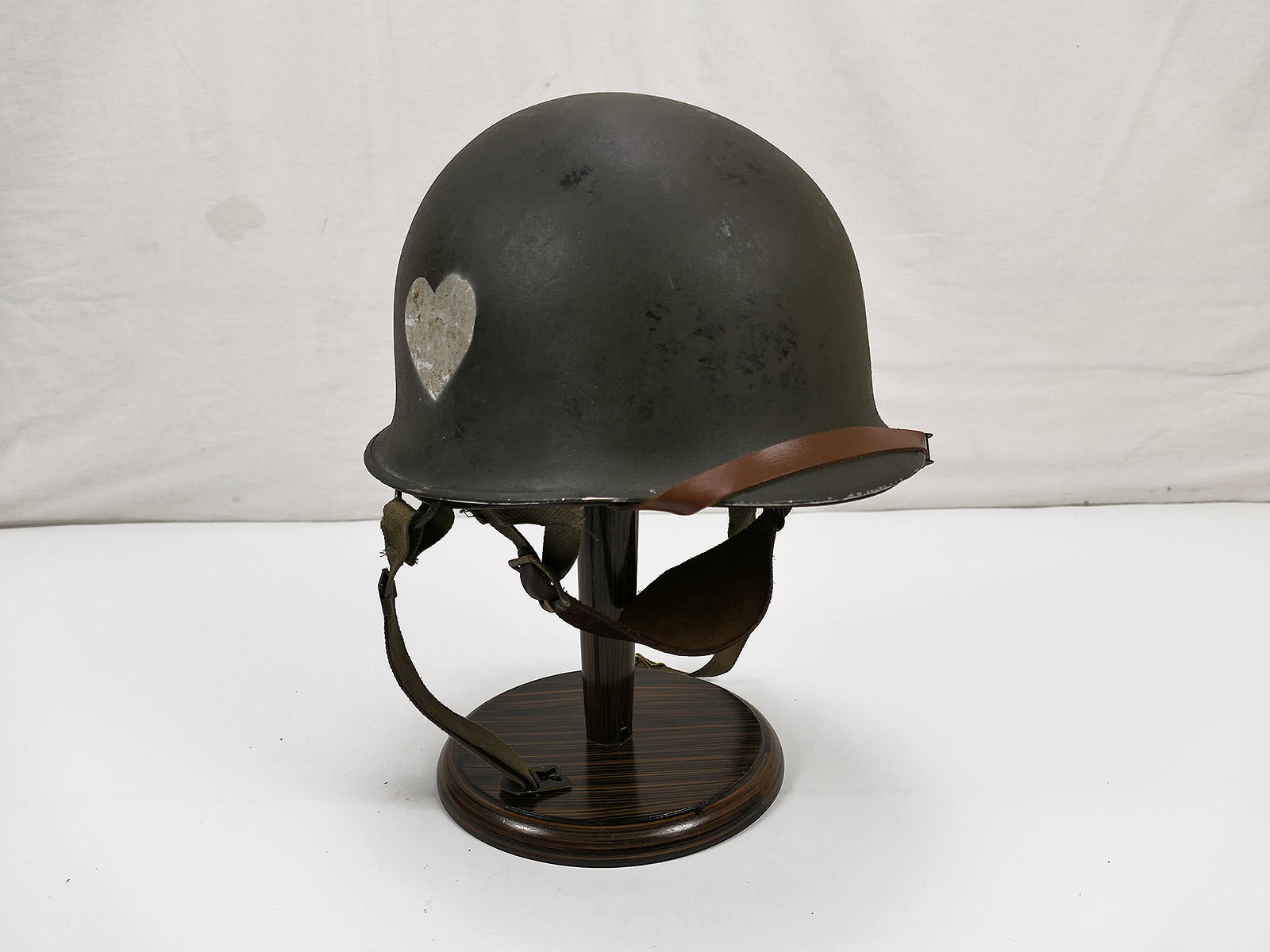 #F/ film prop US Type WW2 502nd Paratrooper Infantry Regiment PIR steel helmet 