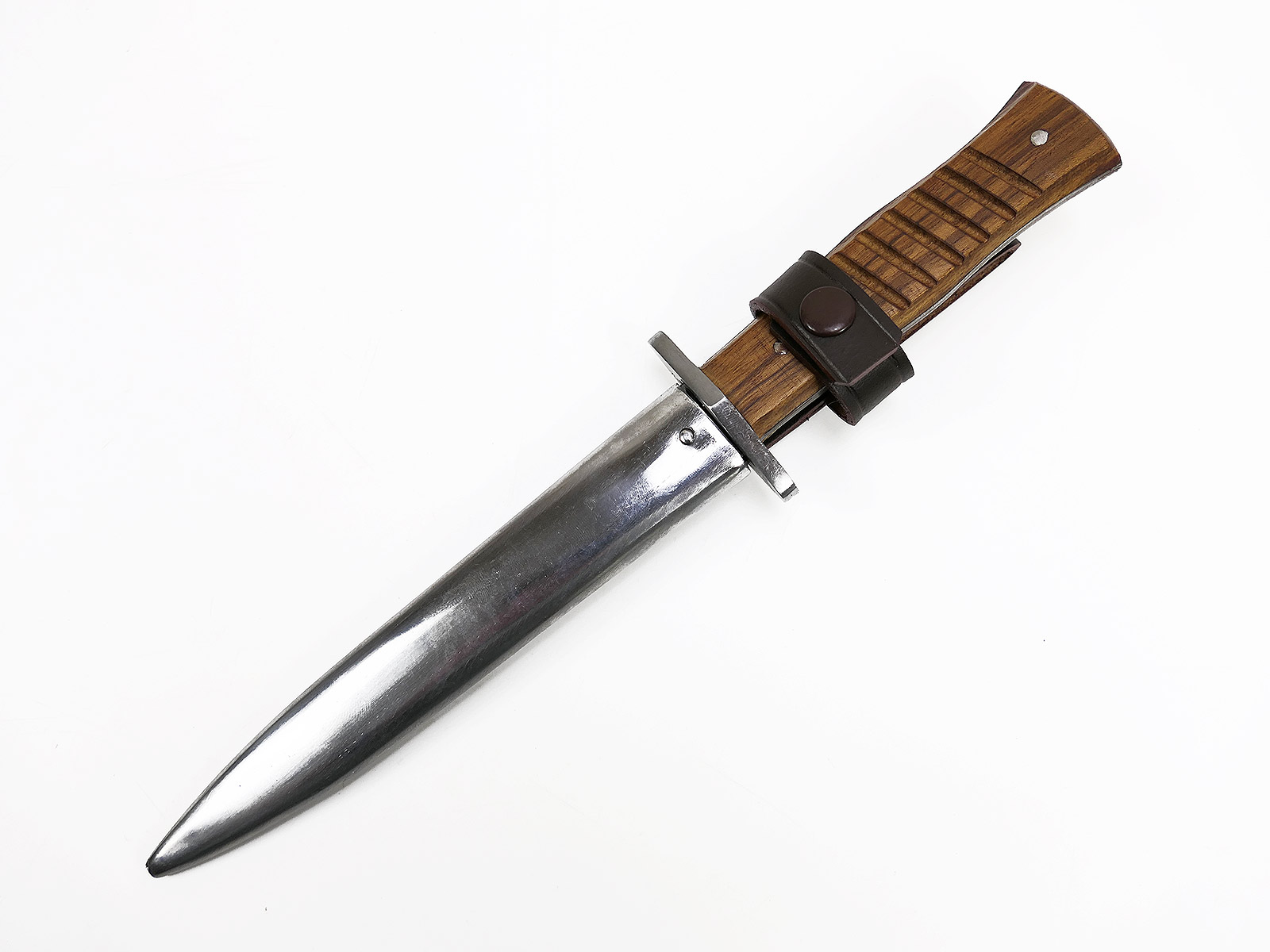 Trench dagger combat knife with sheath
