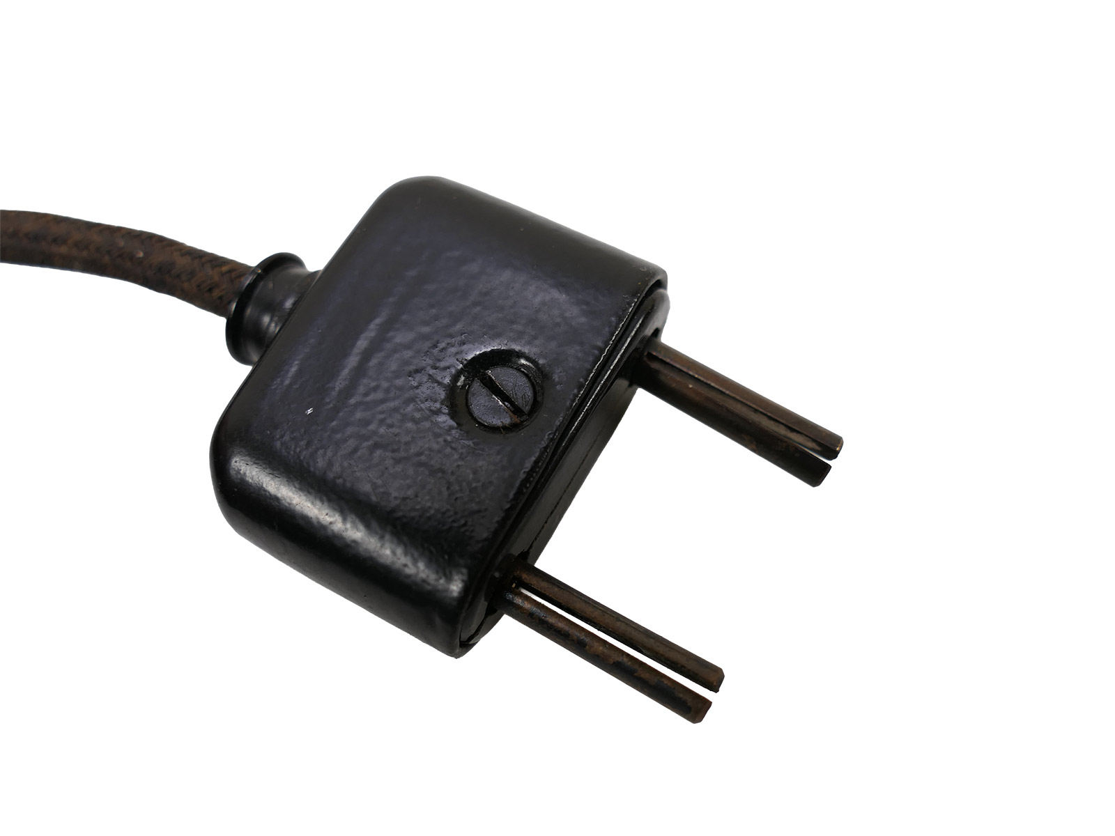 Wehrmacht Waffen-SS tank throat microphone with selector switch, control box, radio #2
