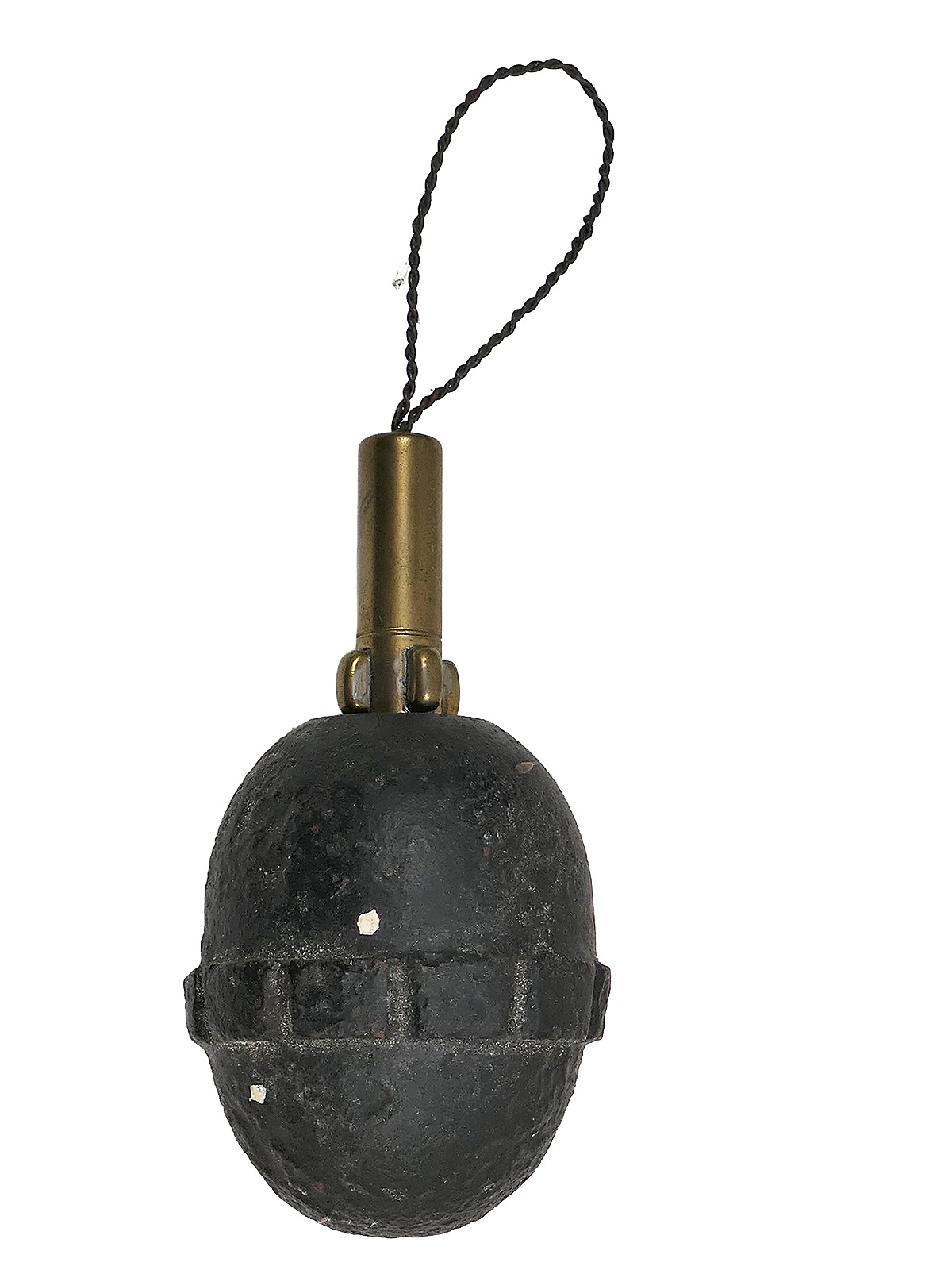 WK1 M17 Decorative Egg-Shaped Hand Grenade – Original Hand Grenade – COLLECTION – BATTLE-WORN