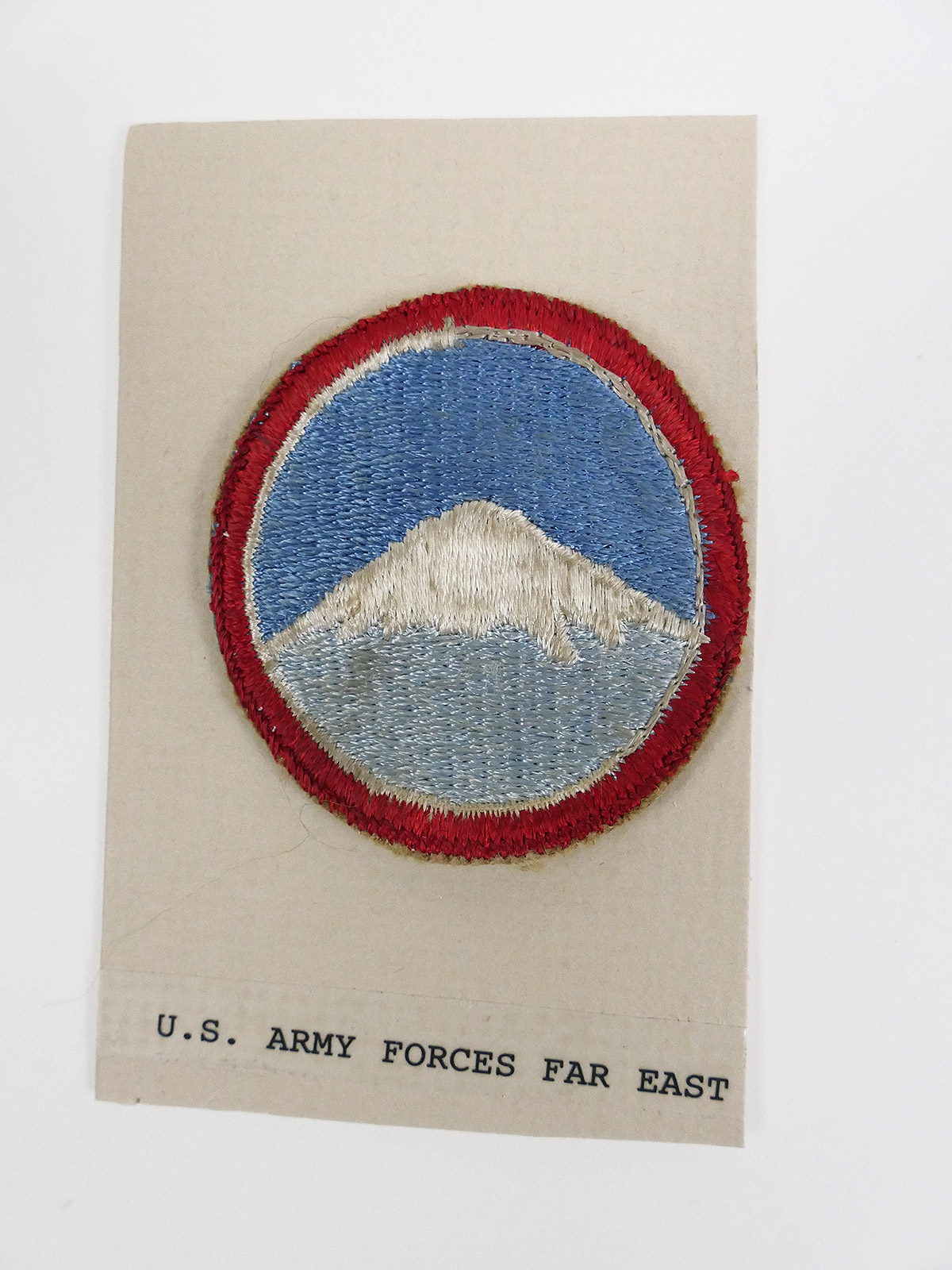 Original US ARMY WW2 Insignia Badge Far East Command Patch Japan U.S. Army Forces