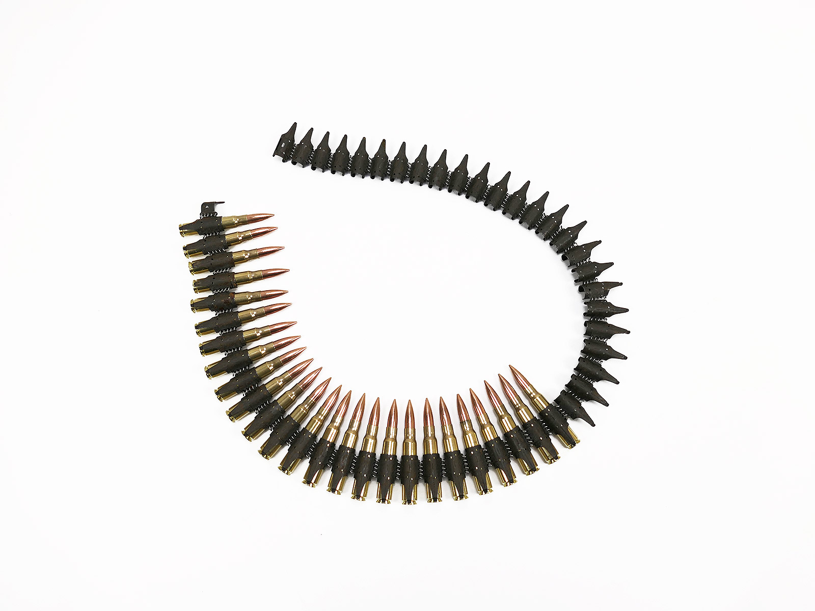 MG42 MG34 cartridge belt / ammunition belt 8x57 25x deco cartridges on MG belt