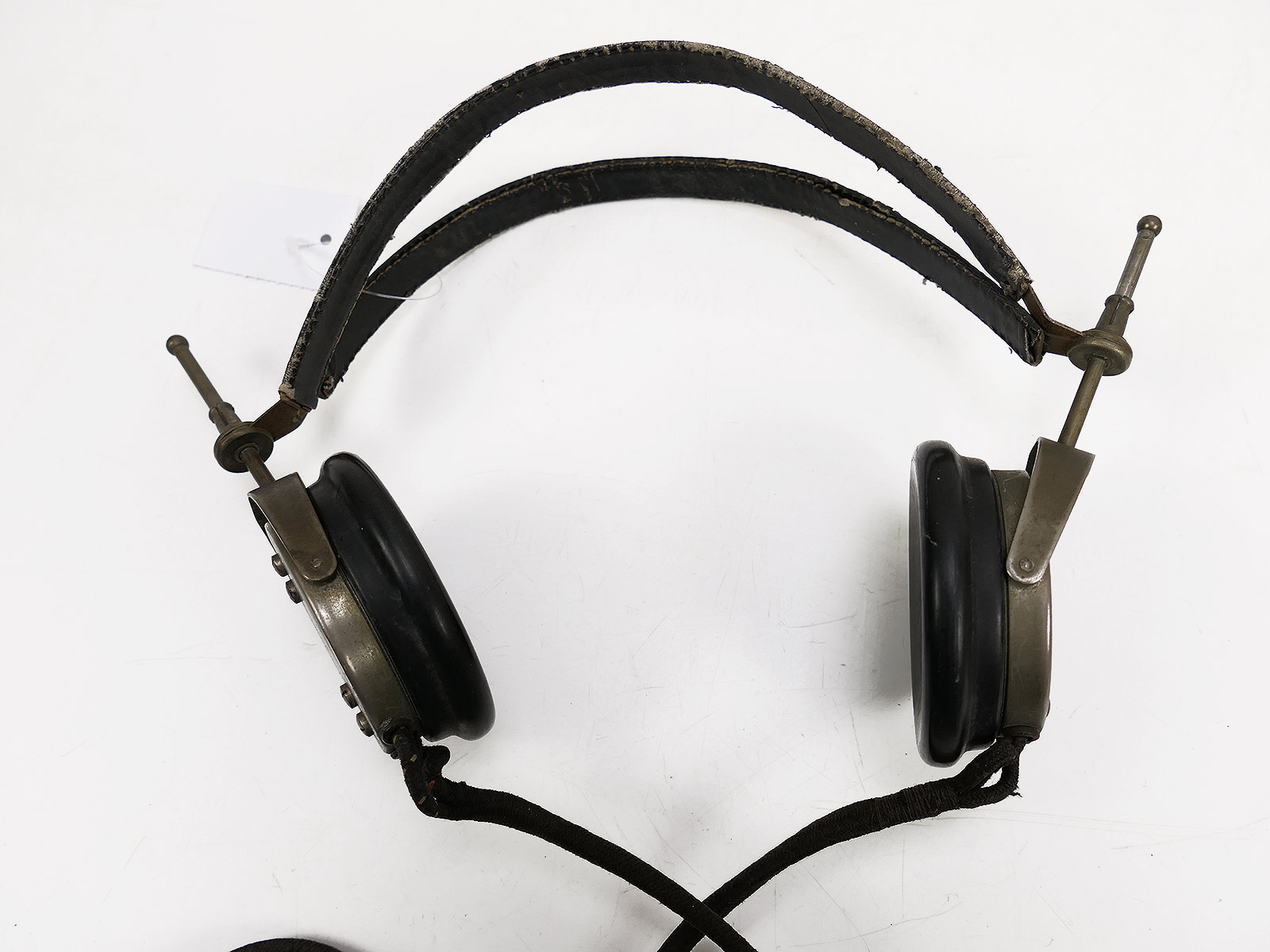 WW2 Wehrmacht Headset Radio with Dual Earpieces – COLLECTION BATTLE-WORN