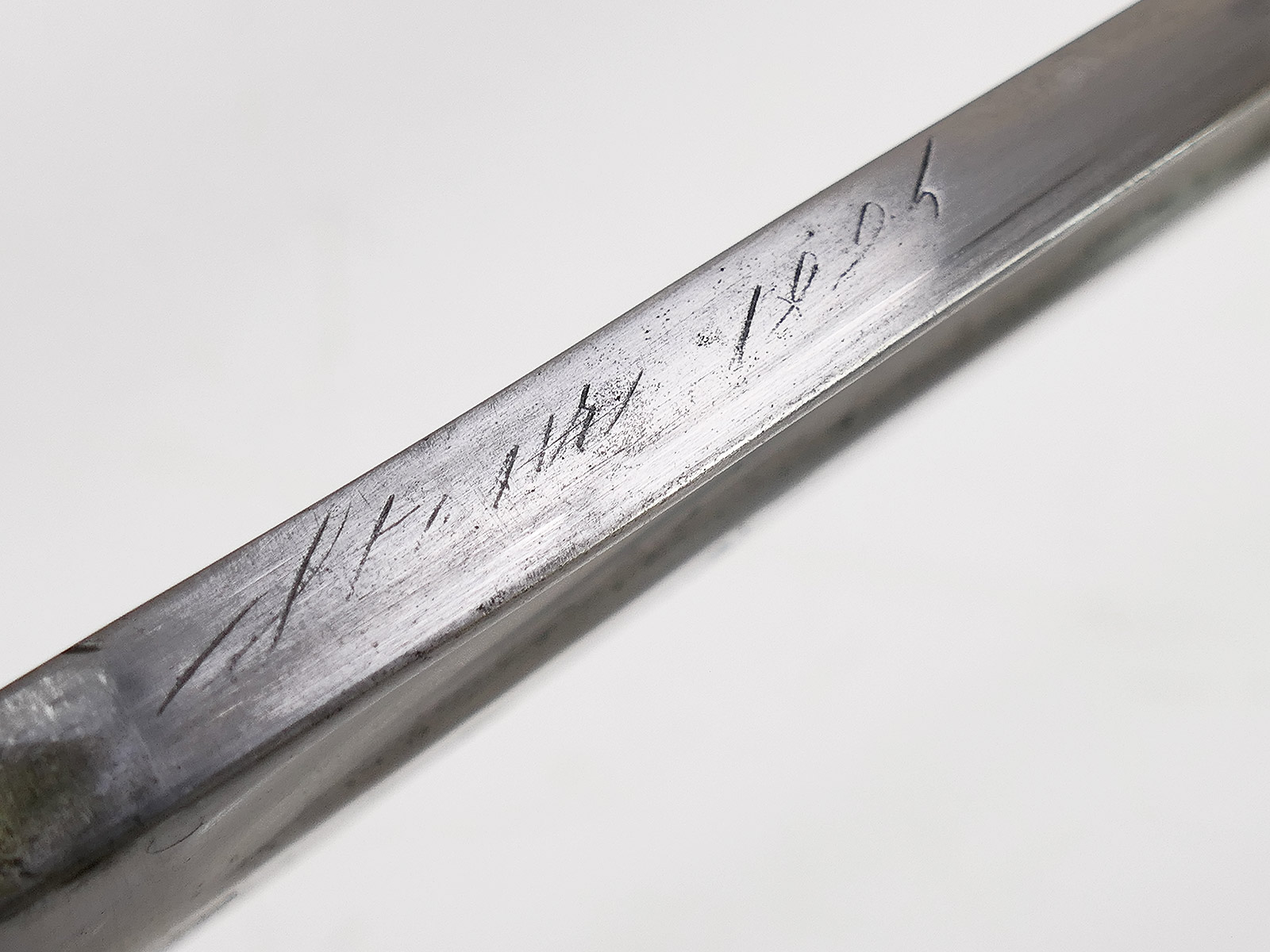 WK1 Austrian M1886 side-mounted bayonet for the Portuguese Kropatschek rifle
