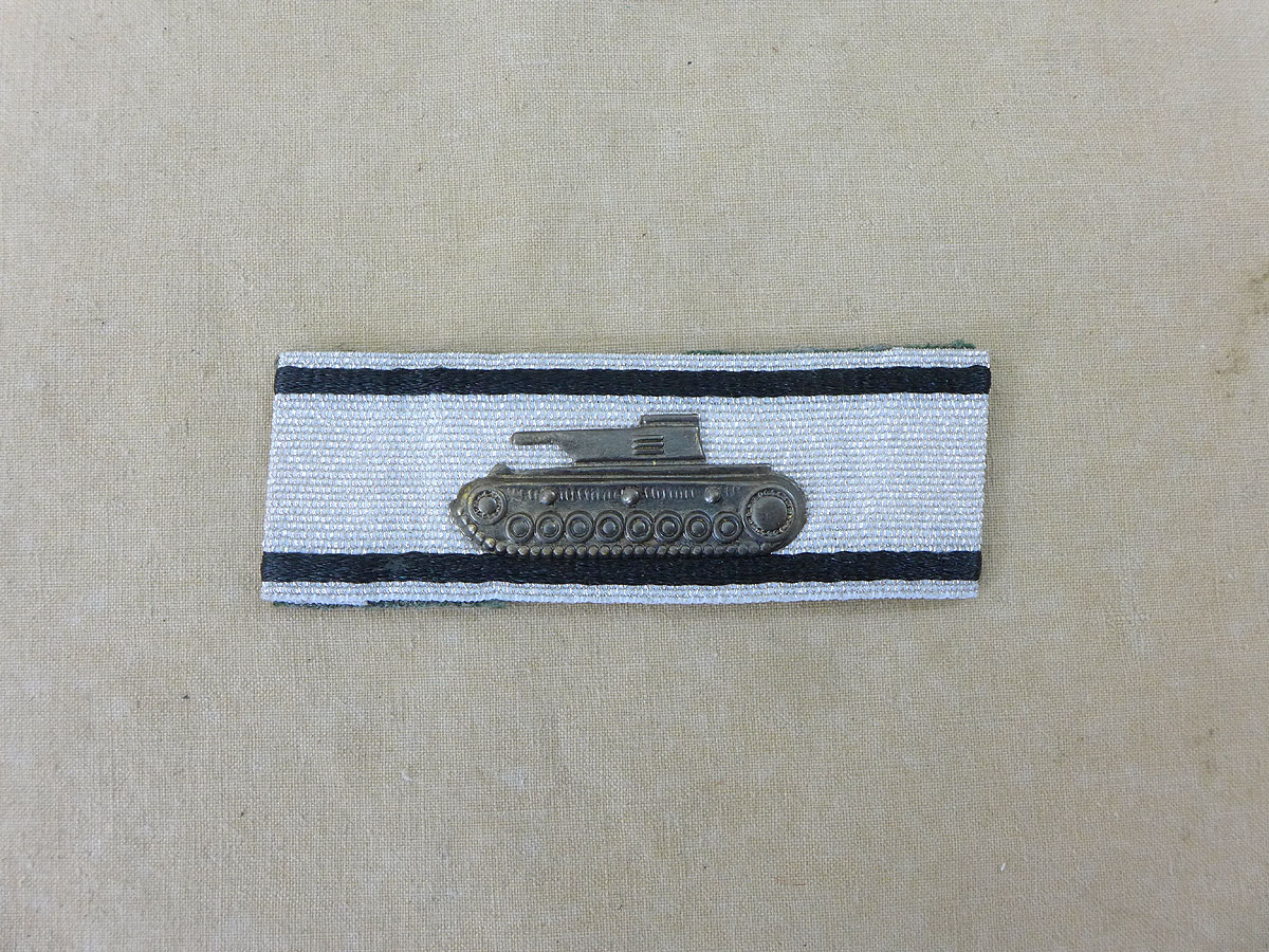 Tank destruction badge silver/special badge for the down fighting of tank combat vehicles