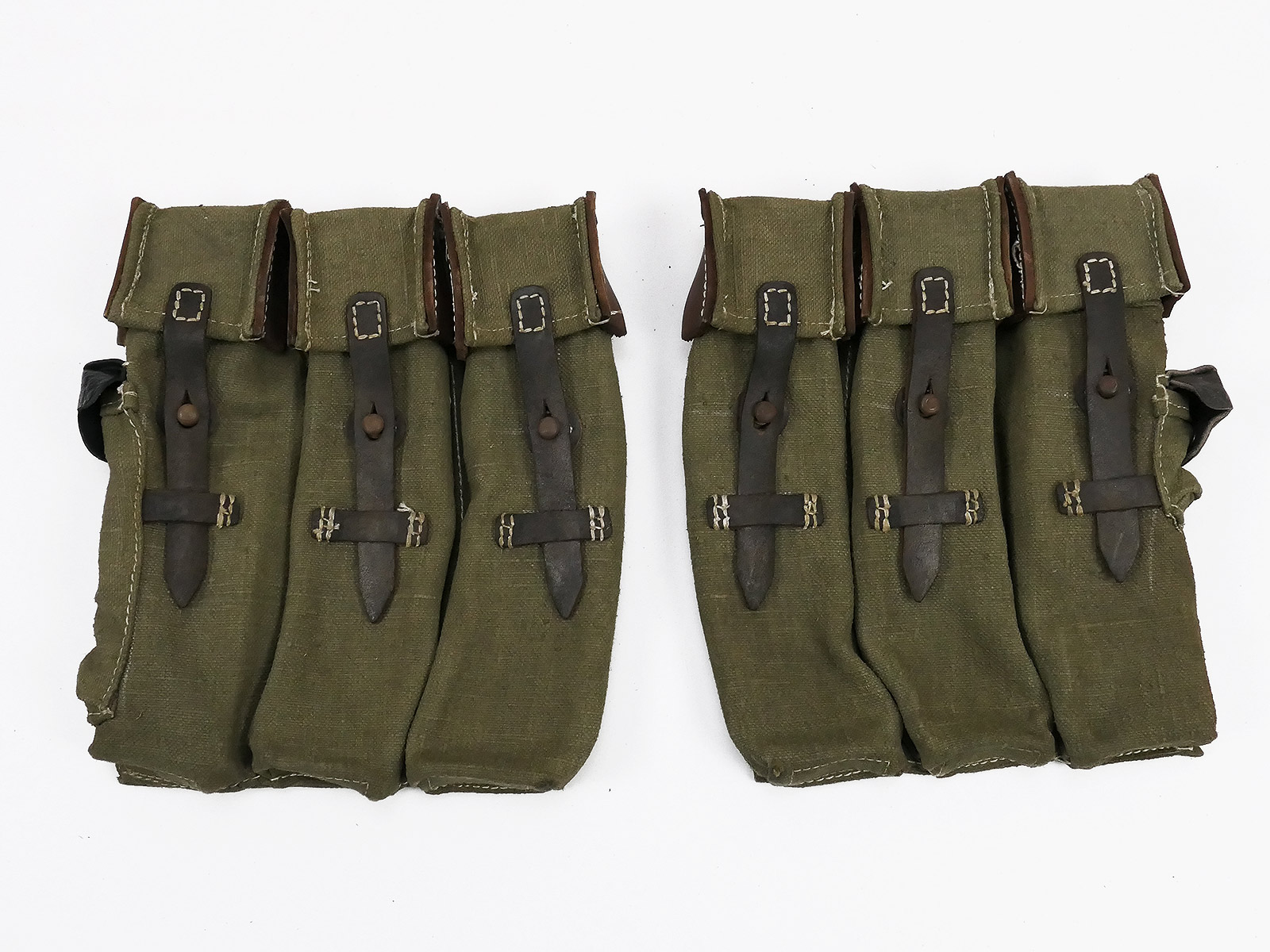 #X4 Wehrmacht 2x magazine pouch assault rifle 44 STGW44 MP44 MKB42 variant