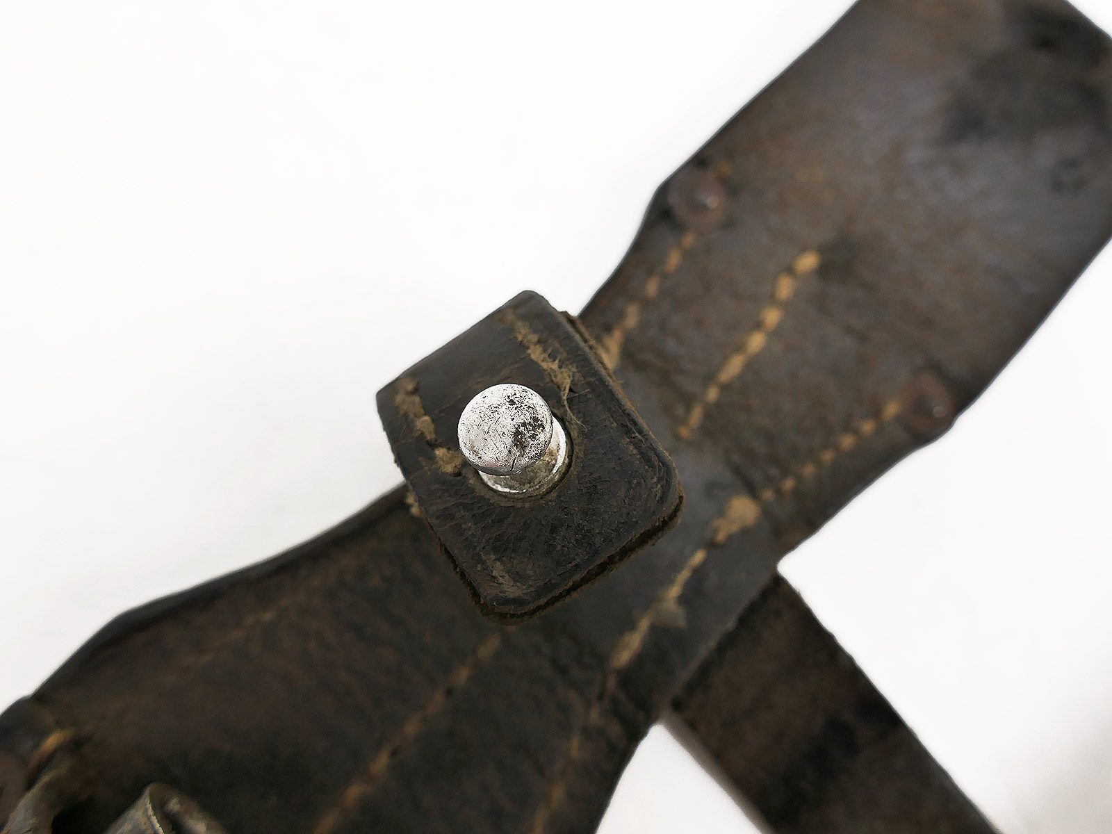 Wehrmacht M84/98 K98 bayonet / S/155 sidearm with belt loop – BATTLE WORN