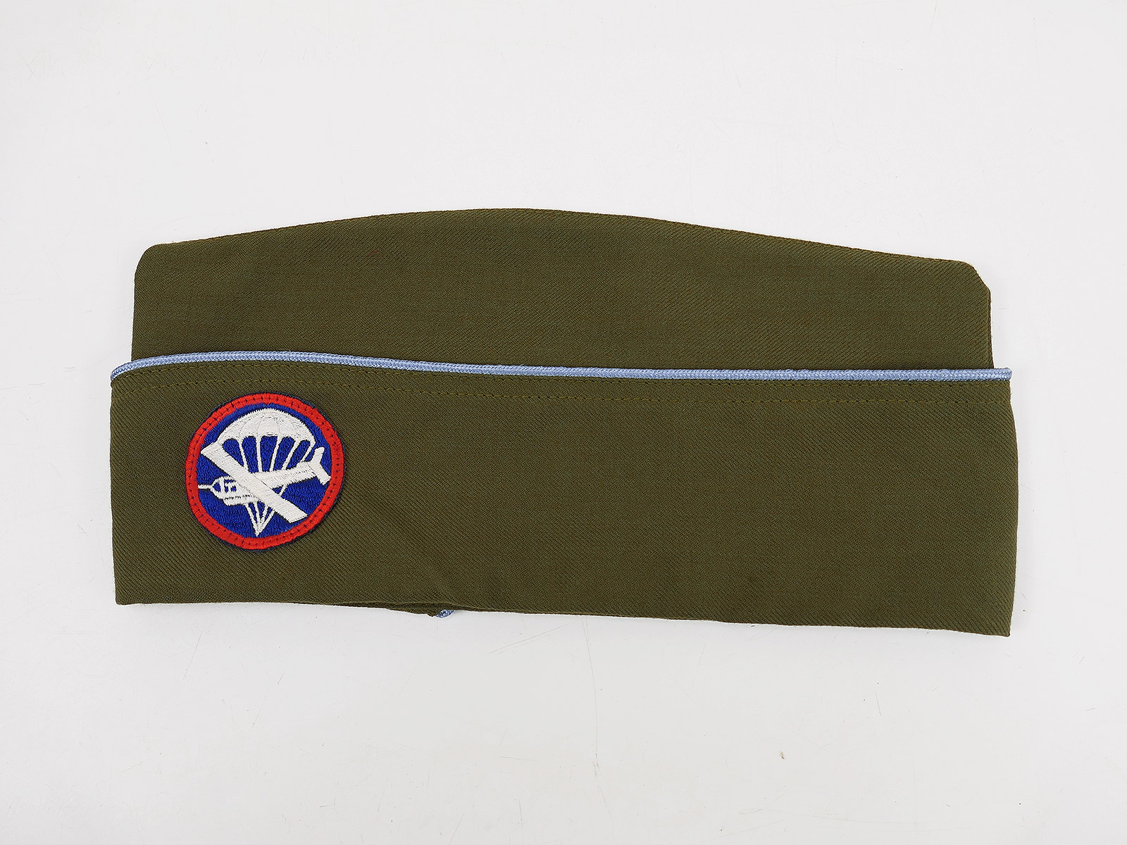US WW2 Garrison Cap, Para Glider, Size 57, COLLECTION, BATTLE-WORN