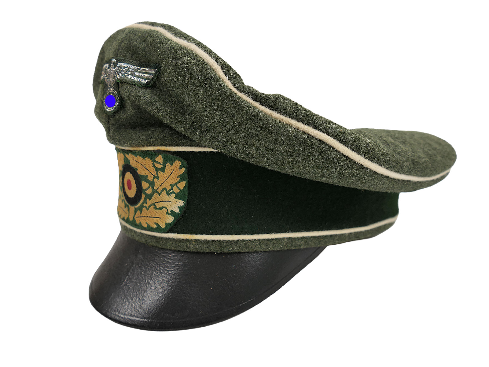 Wehrmacht Infantry Officer’s Crusher Cap with cap eagle / cockade COLLECTION