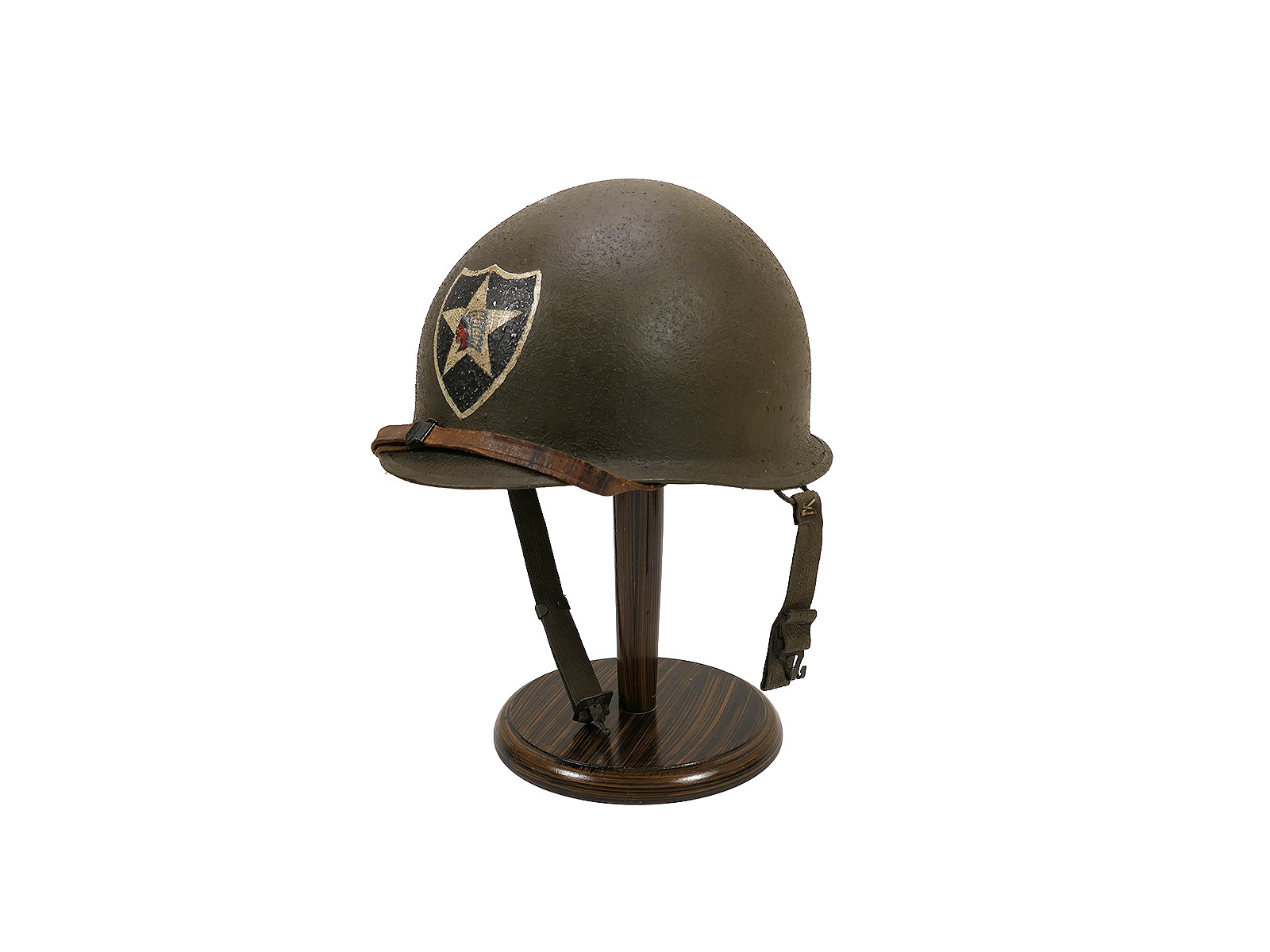 US Army WW2 Infantry Steel Helmet (Indianhead) – Battle-Worn Collection