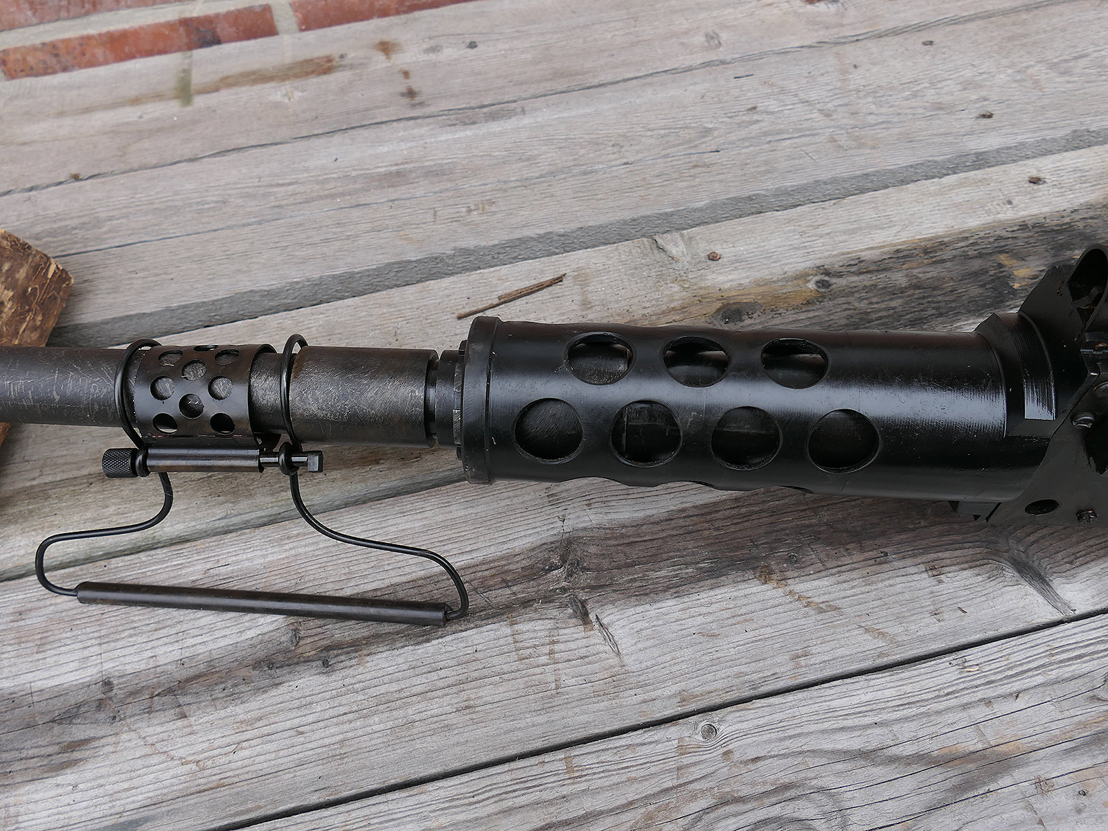 #A Browning Machine Gun MG Cal. 50 M2 Jeep Mount Tripod – Model – 1:1 metal replica, barrel can be dismantled