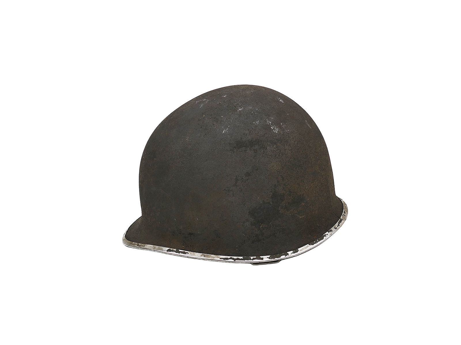 US ARMY WW2 Battlefield M1 Bell Steel Helmet Fixed Bale NORMANDIE 