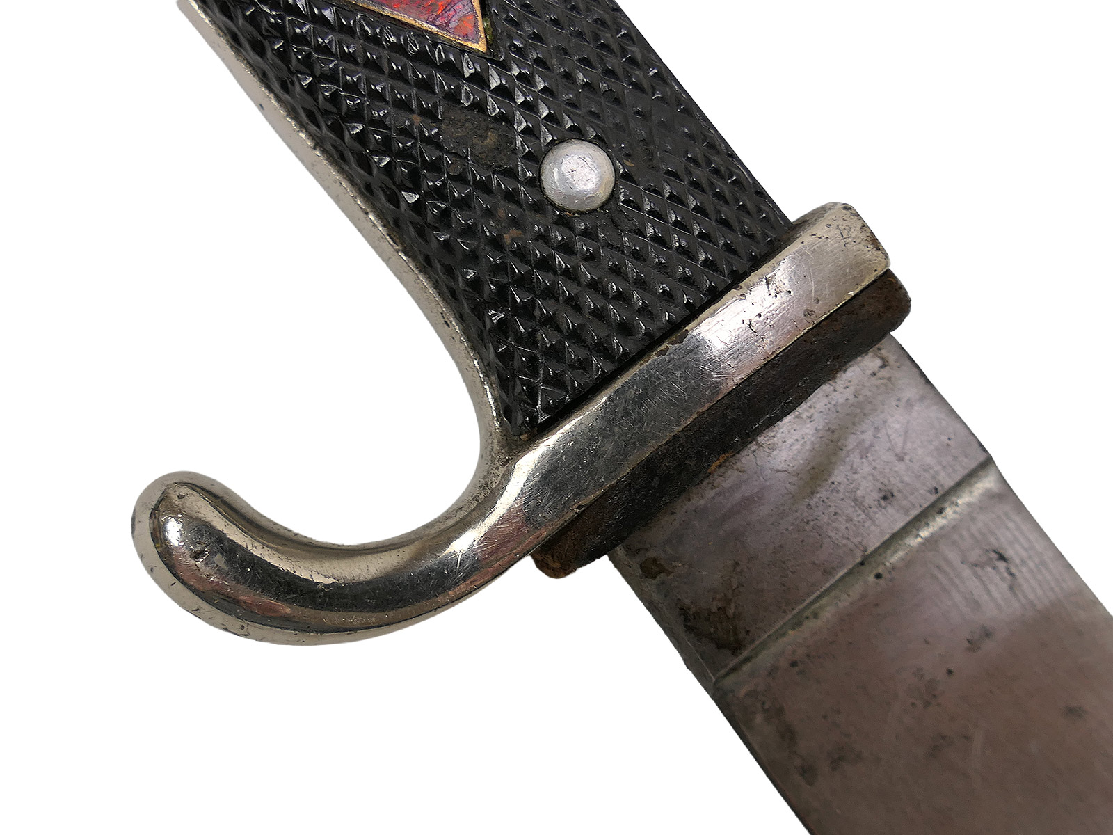 Original HJ hiking knife, co-manufactured by RZM M7/84 and Carl Schmidt Solingen, 1938 COLLECTION