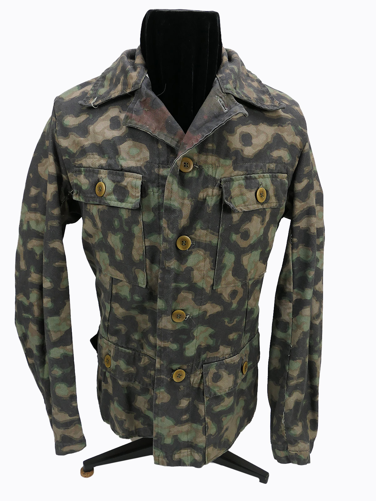 Unique - Waffen SS camouflage field blouse camouflage jacket smoke camouflage 2nd model front tailored