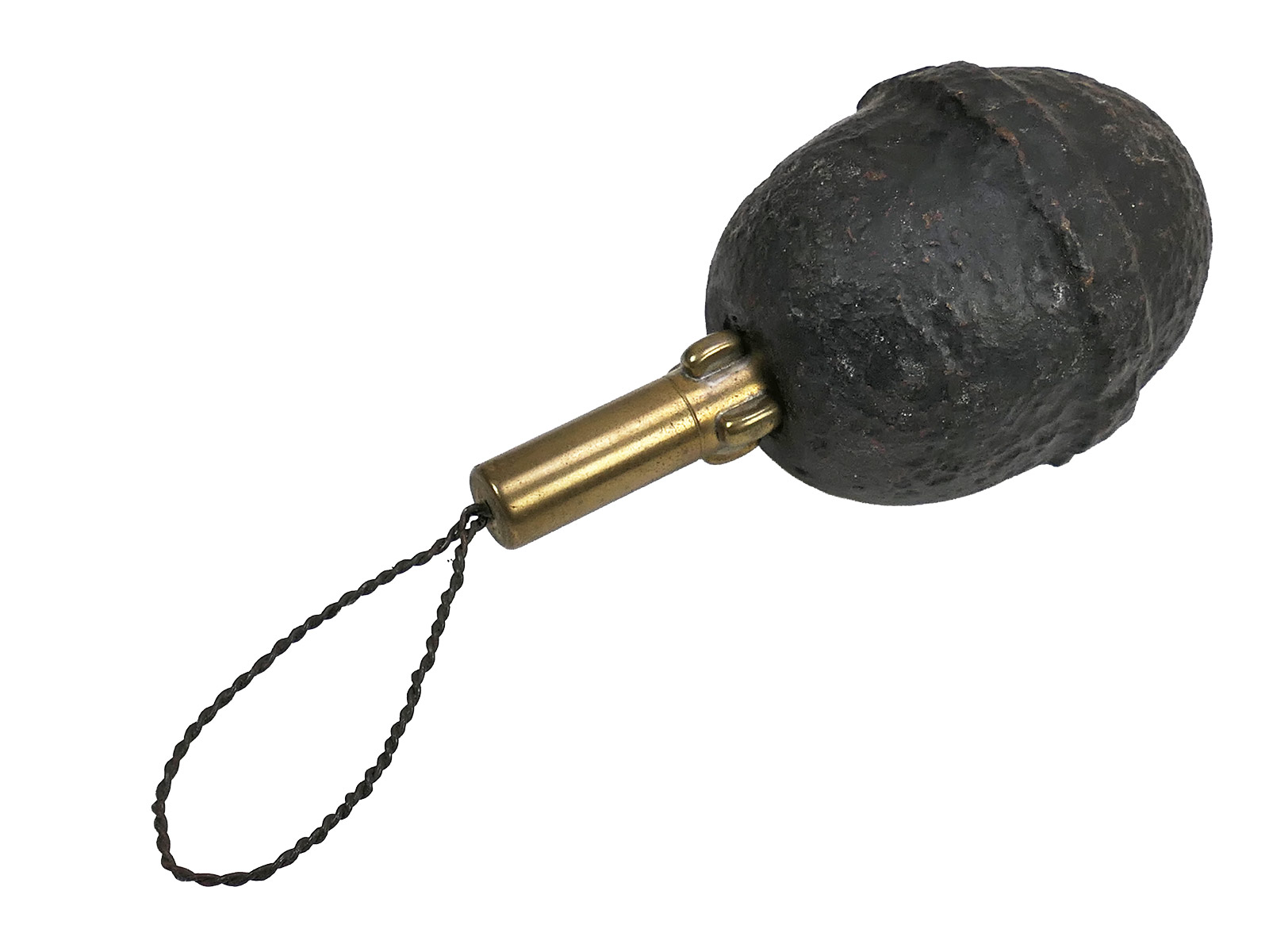 WK1 M17 Decorative Egg-Shaped Hand Grenade – Original Hand Grenade – COLLECTION – BATTLE-WORN