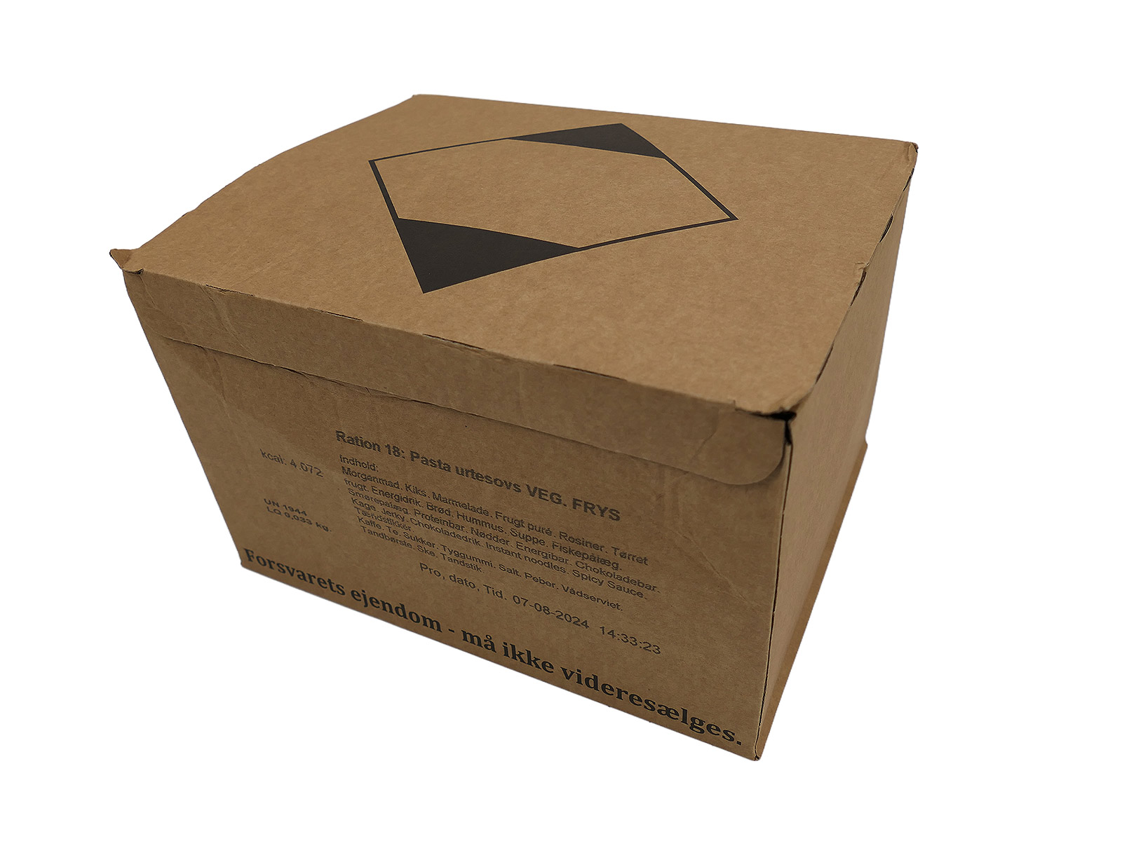 1x DK Danish ARMY EPA MRE 1x Combat Ration MEAL BOX Menu "18" PASTA 24h 4000 kcal.