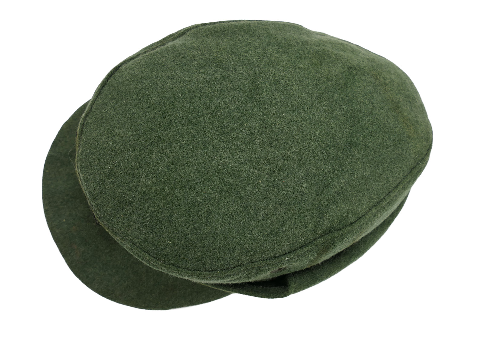 Wehrmacht M43 field cap M1943 with trapezoidal detailing, cap eagle, size 58, BATTLE WORN