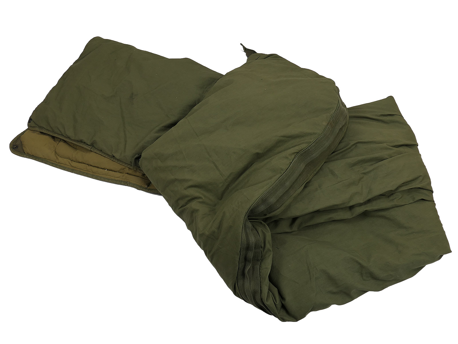 US Army COMFORTER Down Sleeping Bag, Size Large, 1952 KOREA WAR