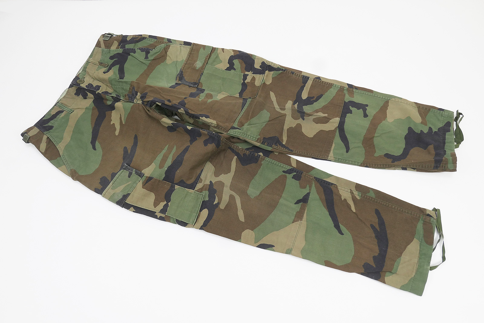 P1520192 #9 US Army BDU Field Trousers Combat Trousers Camouflage Woodland Camouflage Trousers Small short
