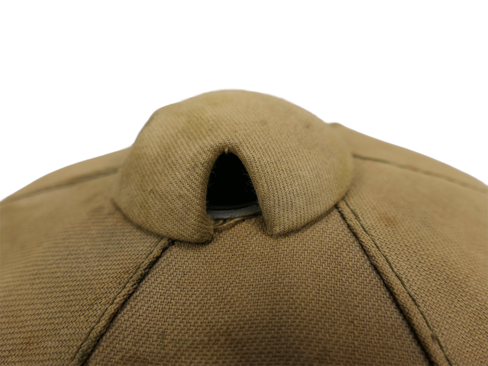Original tropical helmet, Afrikakorps, Carl Halfar, Wehrmacht, DAK, with dust goggles – COLLECTION