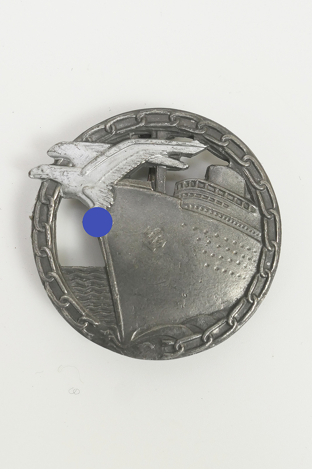 P1510395 Kriegsmarine blockade runner badge with manufacturer