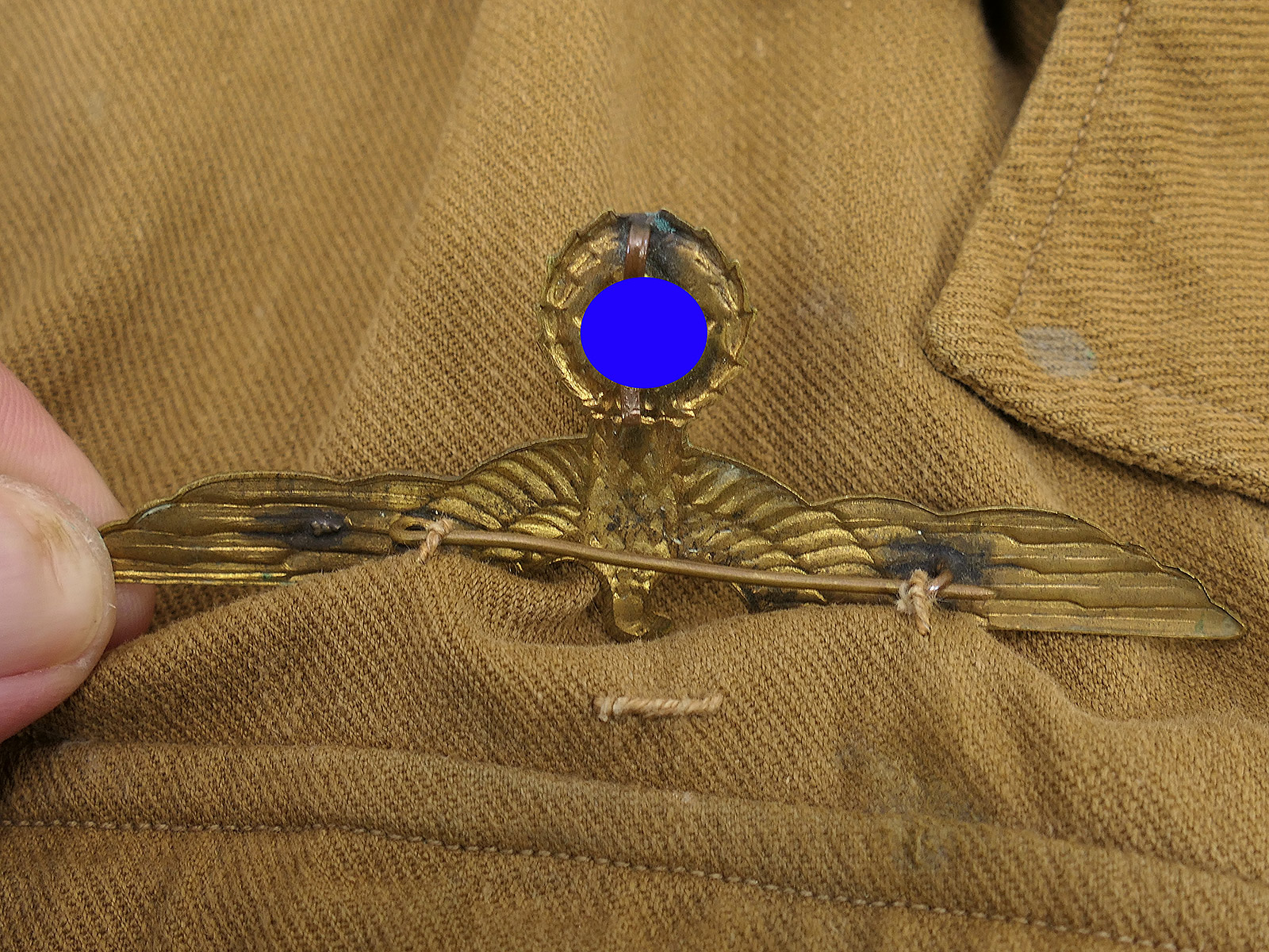 Original tropical field blouse, Kriegsmarine uniform jacket, Dunker & Stachowski, Hamburg COLLECTION