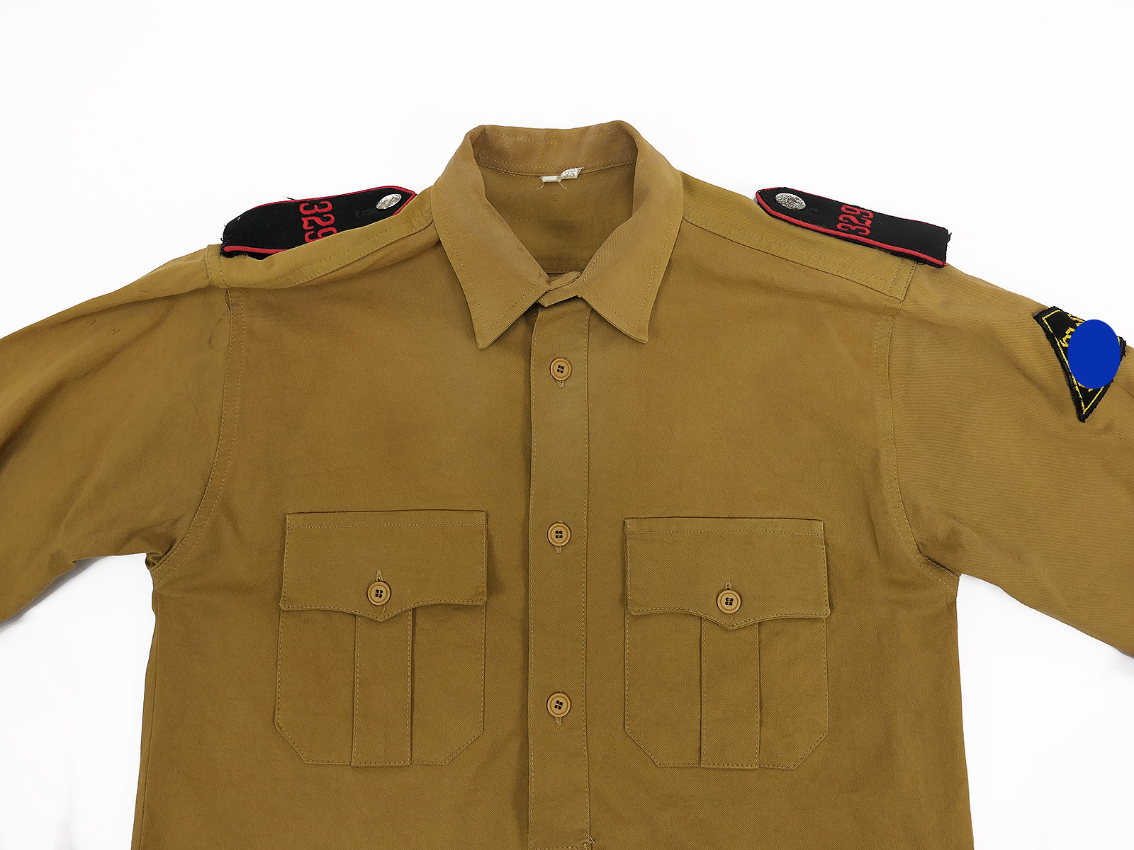 Single item - film prop from Der Untergang Pimpf HJ DJ shirt shirt blouse 329 "West Hessen-Nassau" Hitlerjunge