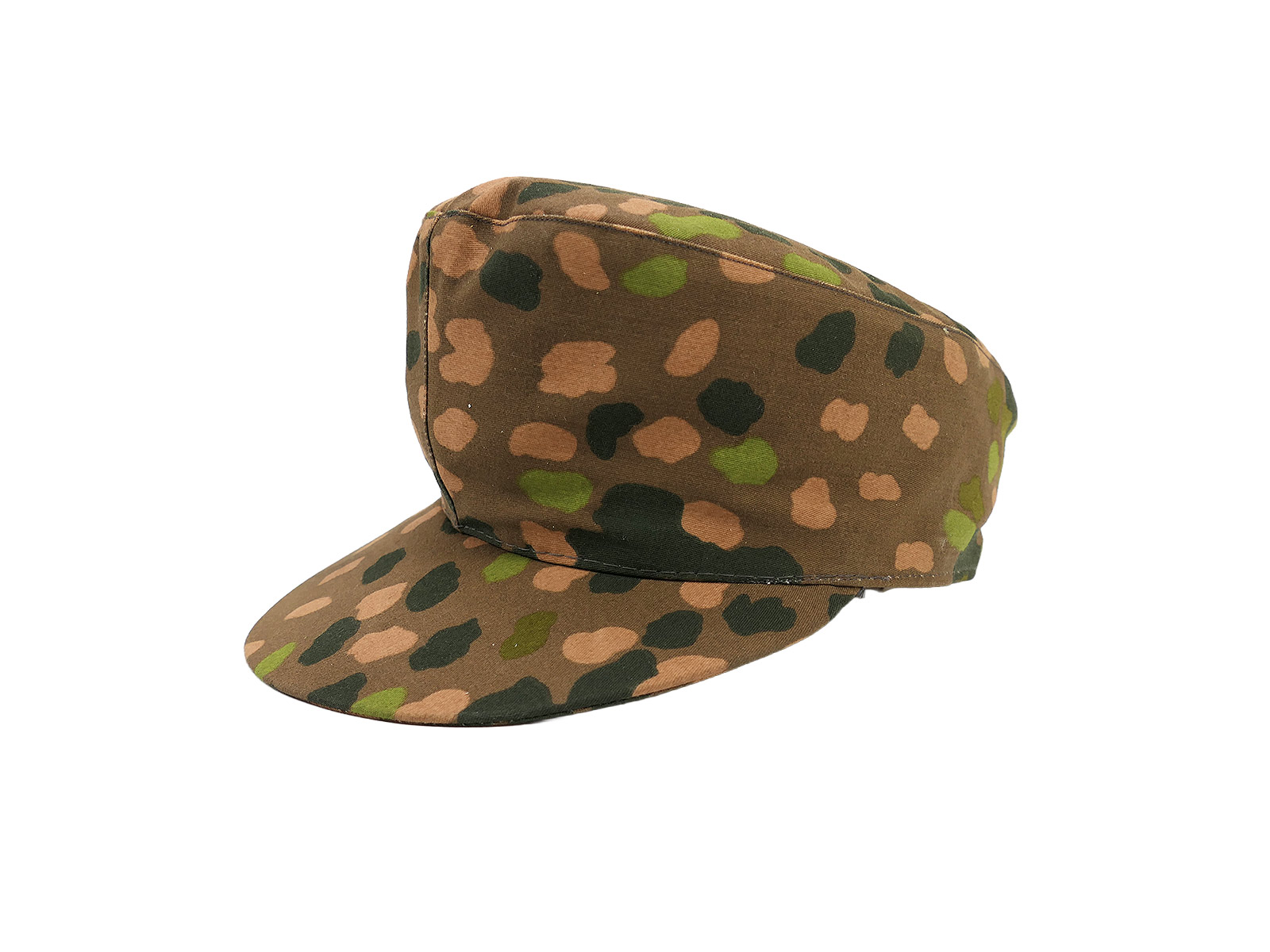 WSS camouflage cap, pea dot camouflage, standard field cap, size 58, Gebr. Alm 1943, pea dot 