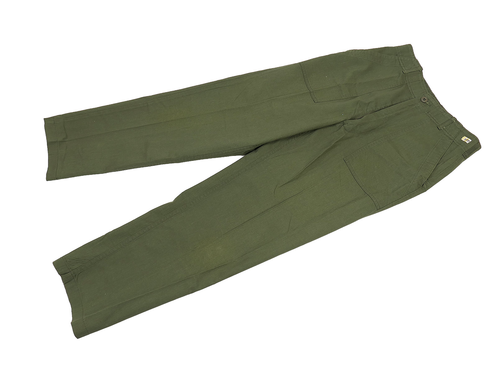 Lot comprising 16 US Army Utility Shirts (OG107) + 2 pairs of field trousers from the 1980s – MIXED