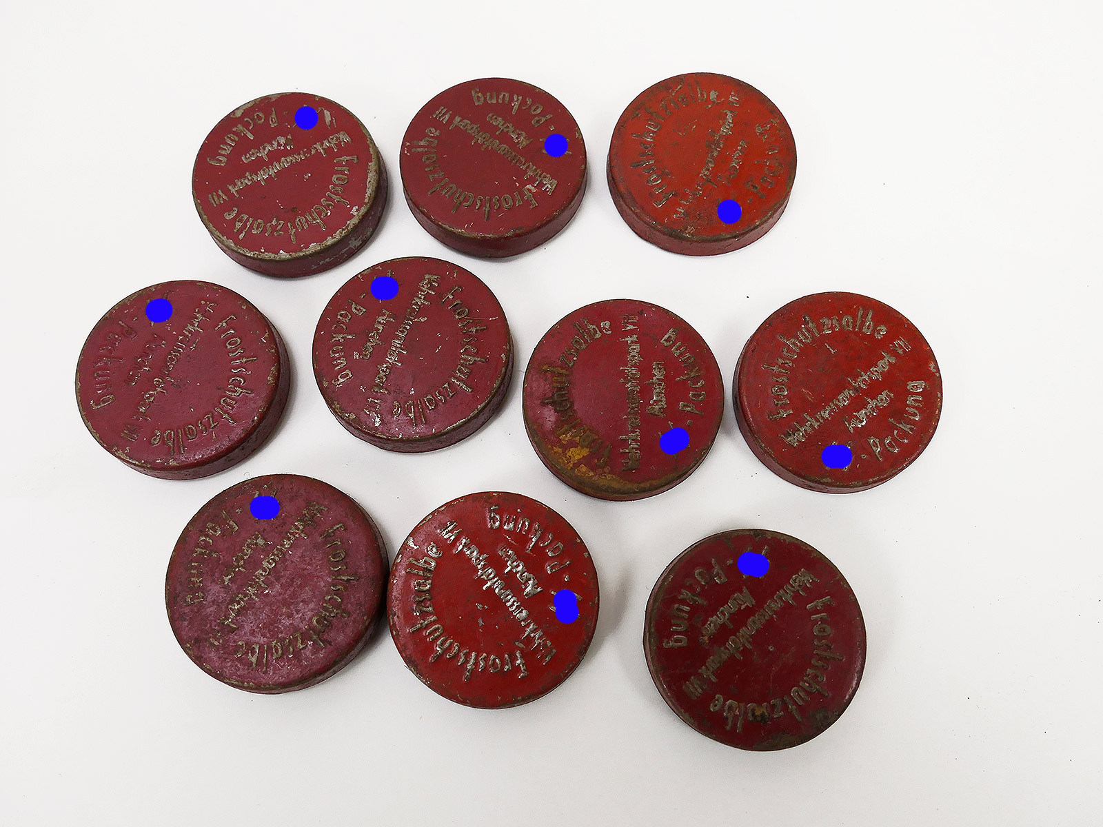 P1681389 1x tin of antifreeze ointment WSS pack Wehrkreissanitätspark München