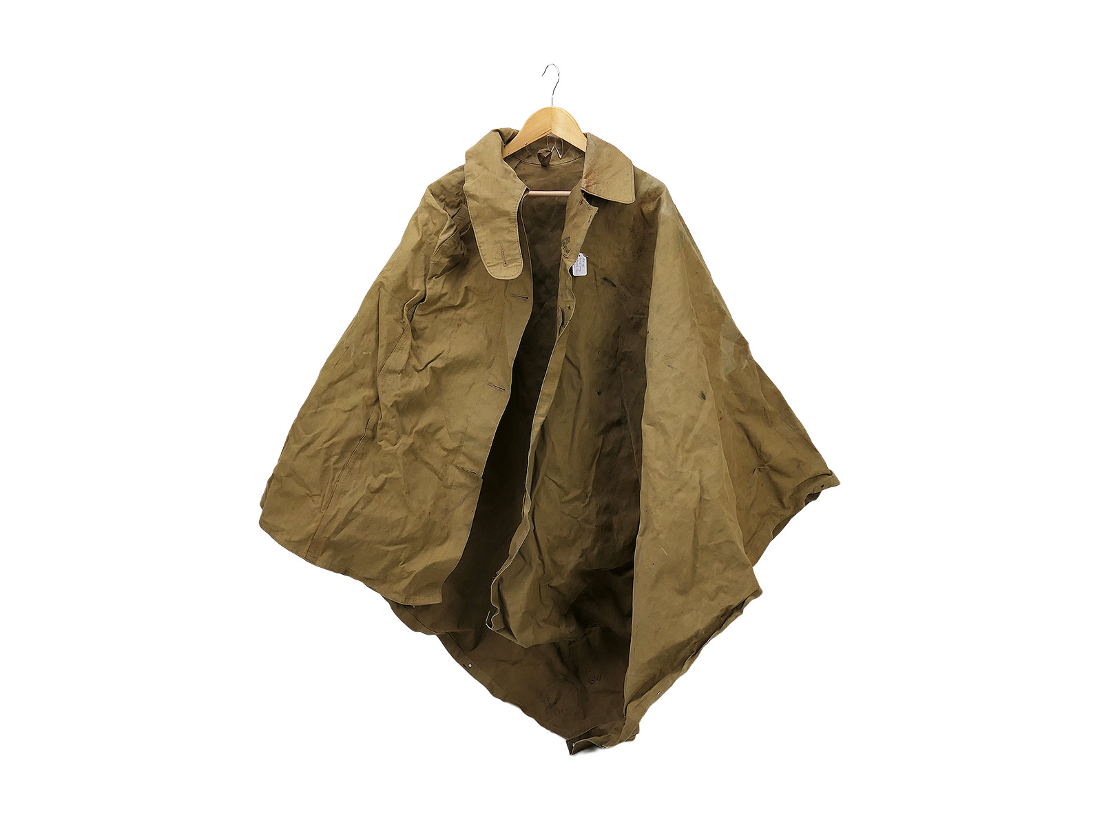 WW2 British Army MKVII Waterproof Cape / Ground Sheet 1944? WD 