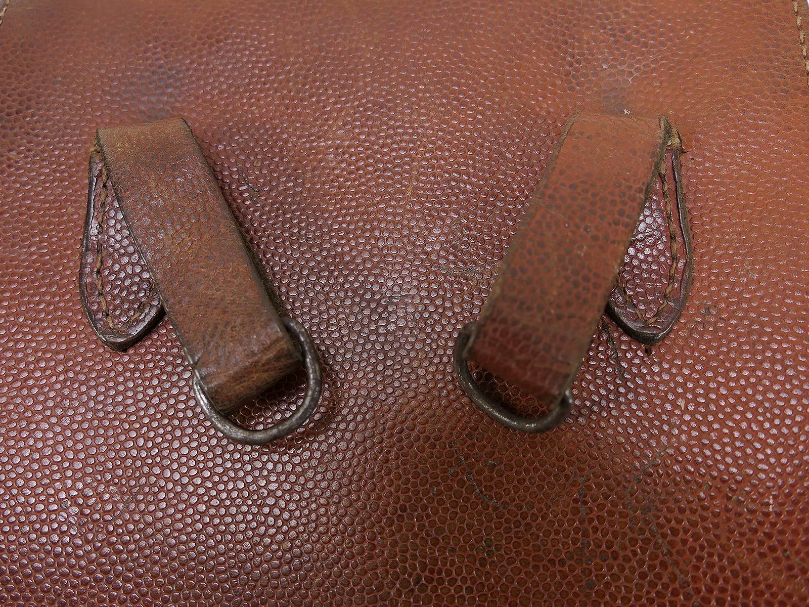 Wehrmacht / Luftwaffe map pouch, brown leather, RBNr. Signal pouch, COLLECTION