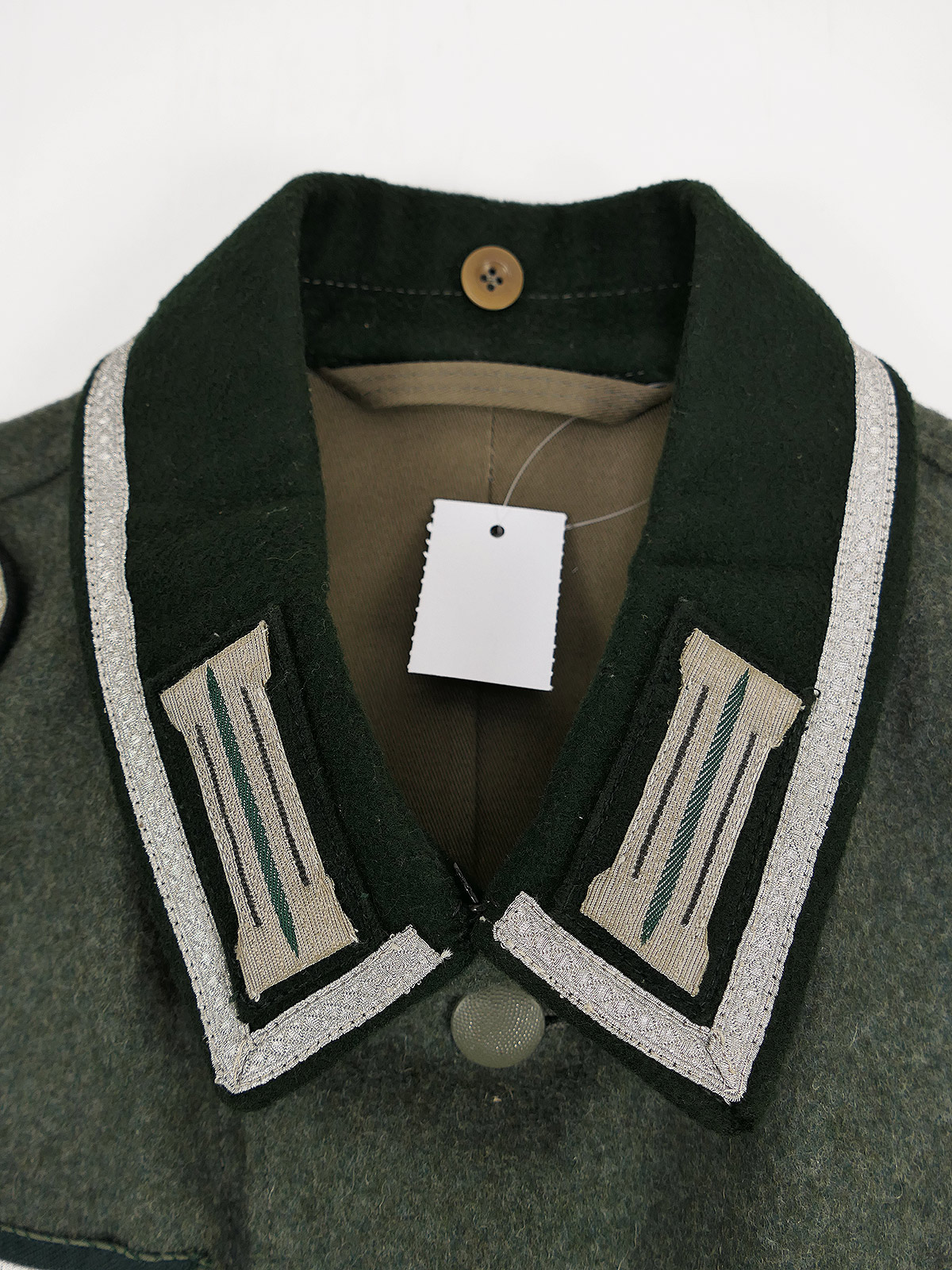 Wehrmacht M36 field tunic, non-commissioned officer, engineers’ uniform, in service condition, top-quality museum-grade reproduction, Janke COLLECTION