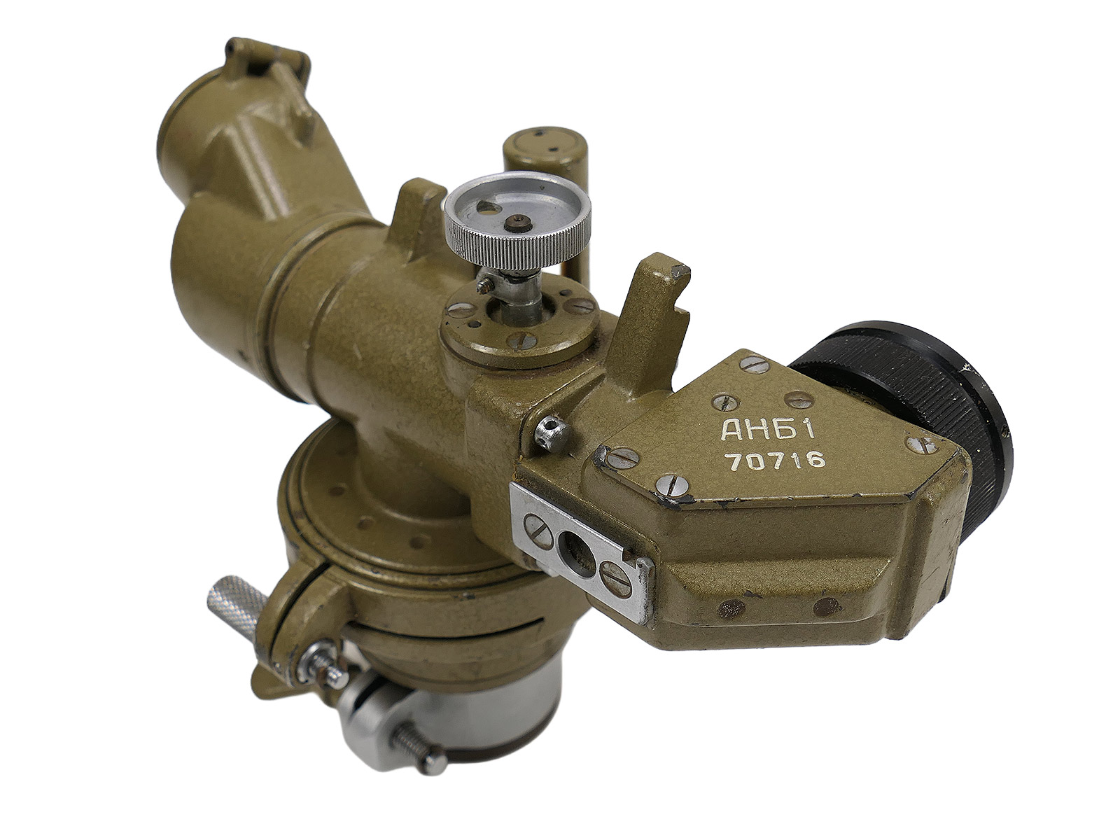 Russian optics / ANB-1 artillery sighting ring attachment (orientation attachment) for the PAB-2 artillery sighting ring