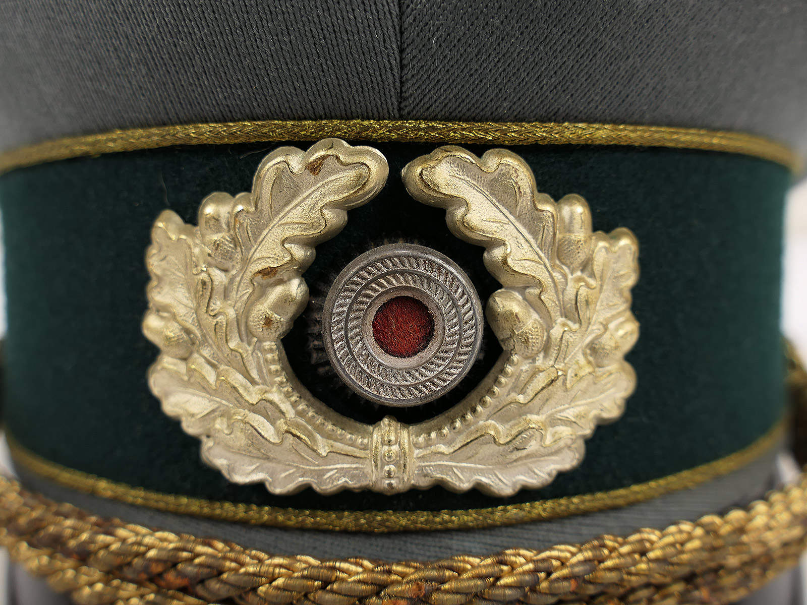 Wehrmacht Early Field Cap, General’s Size 57, Premium Museum-quality reproduction with original silver trim – COLLECTION