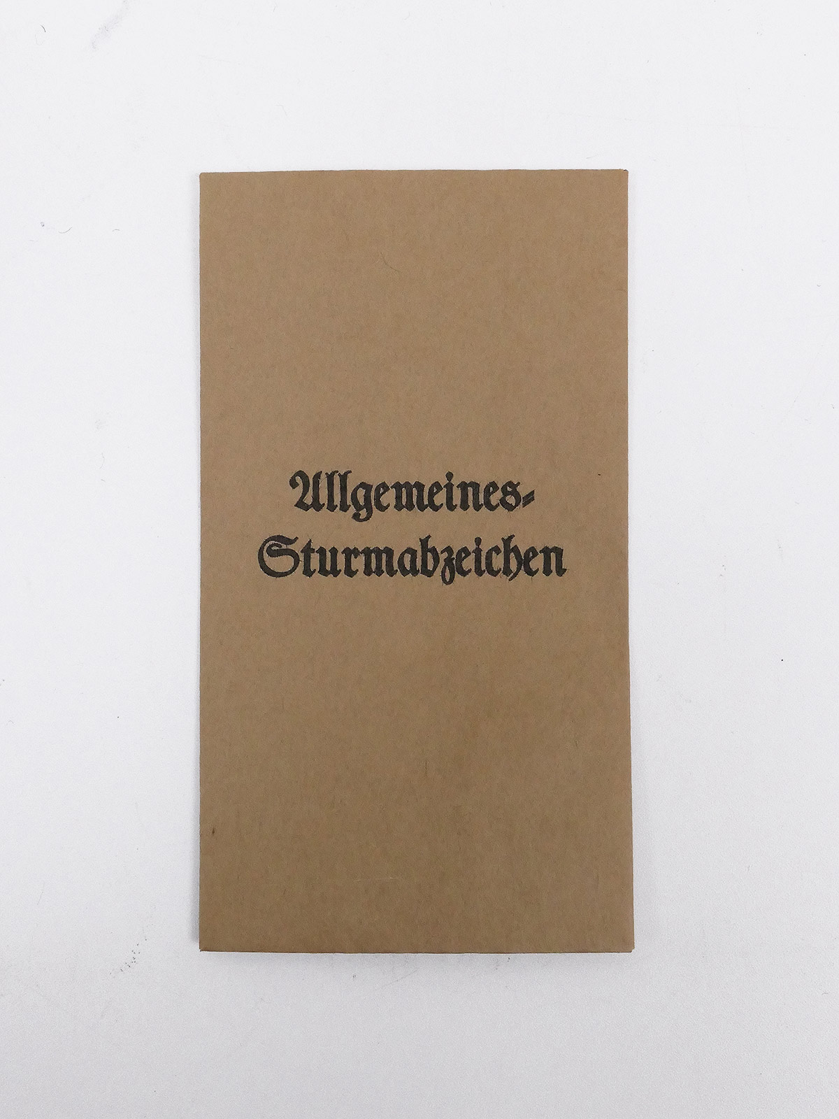 Verleihungstüte für Orden + Auszeichnungen - Allgemeines Sturmabzeichen