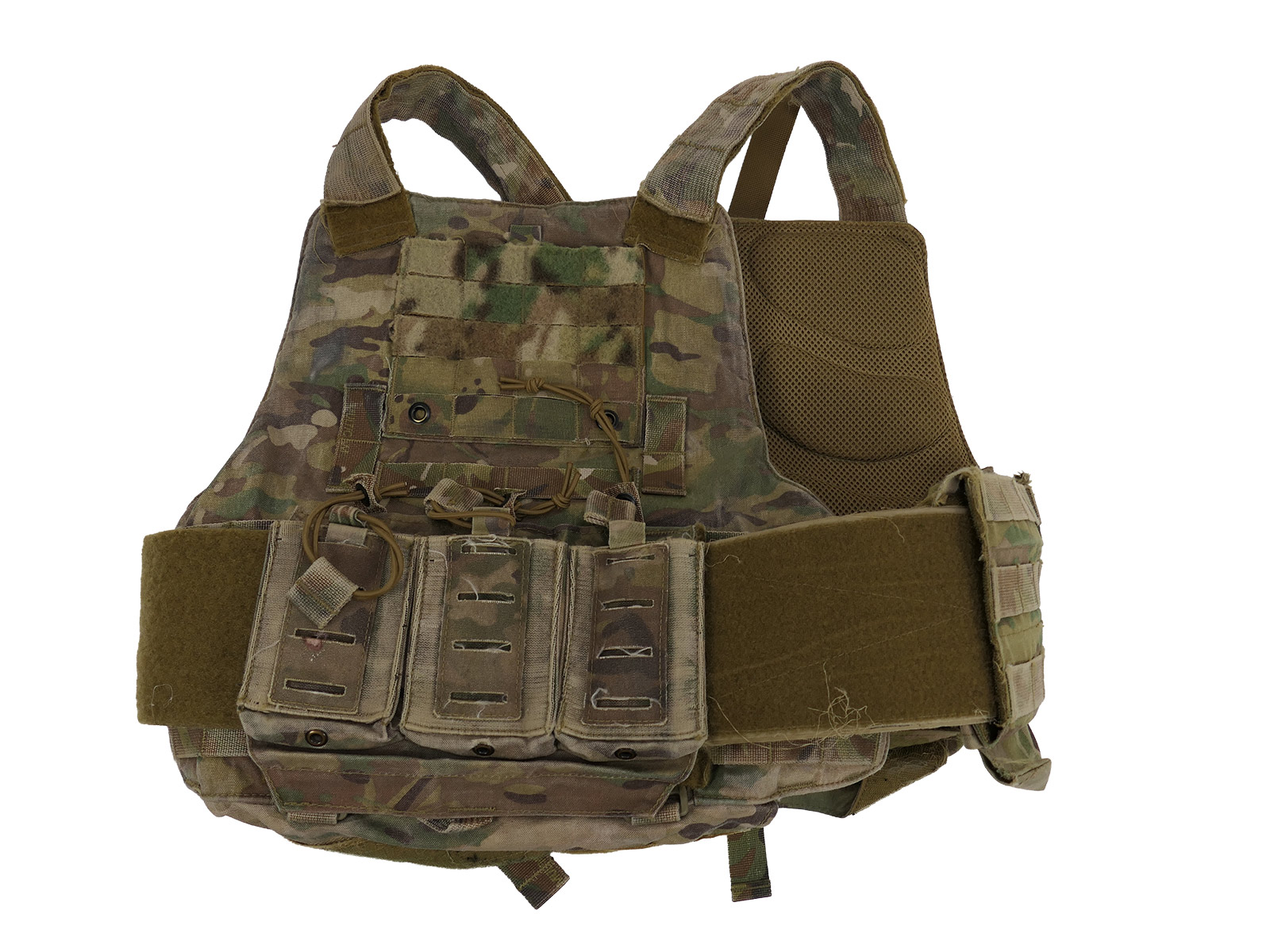 #3/ Denmark Danish Army MultiCam Plate Carrier Tactical Vest Body Armour Size L/XL