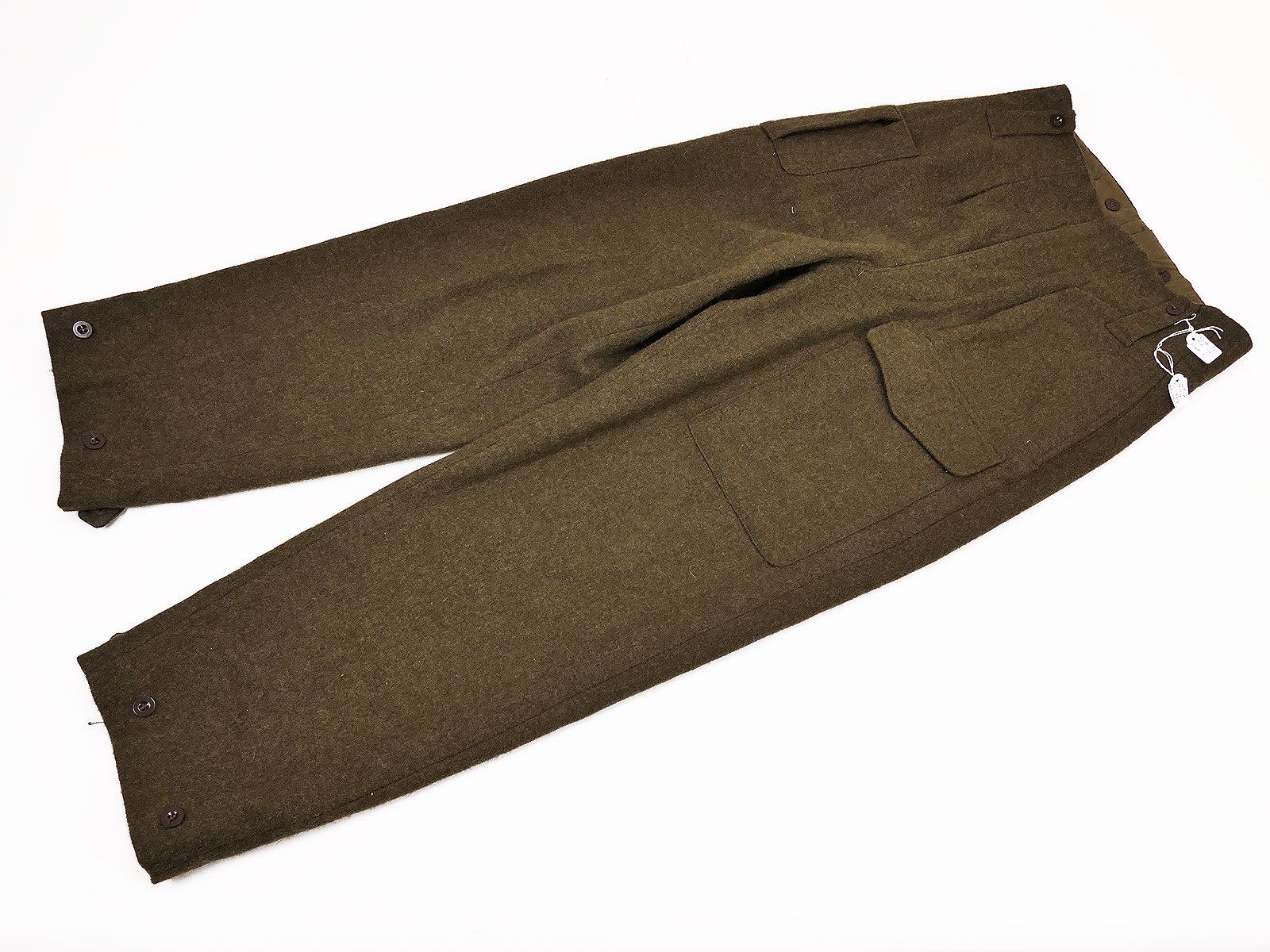 Canadian / GB British Army BD Battle Dress Trousers, 1937 Pattern Field Trousers