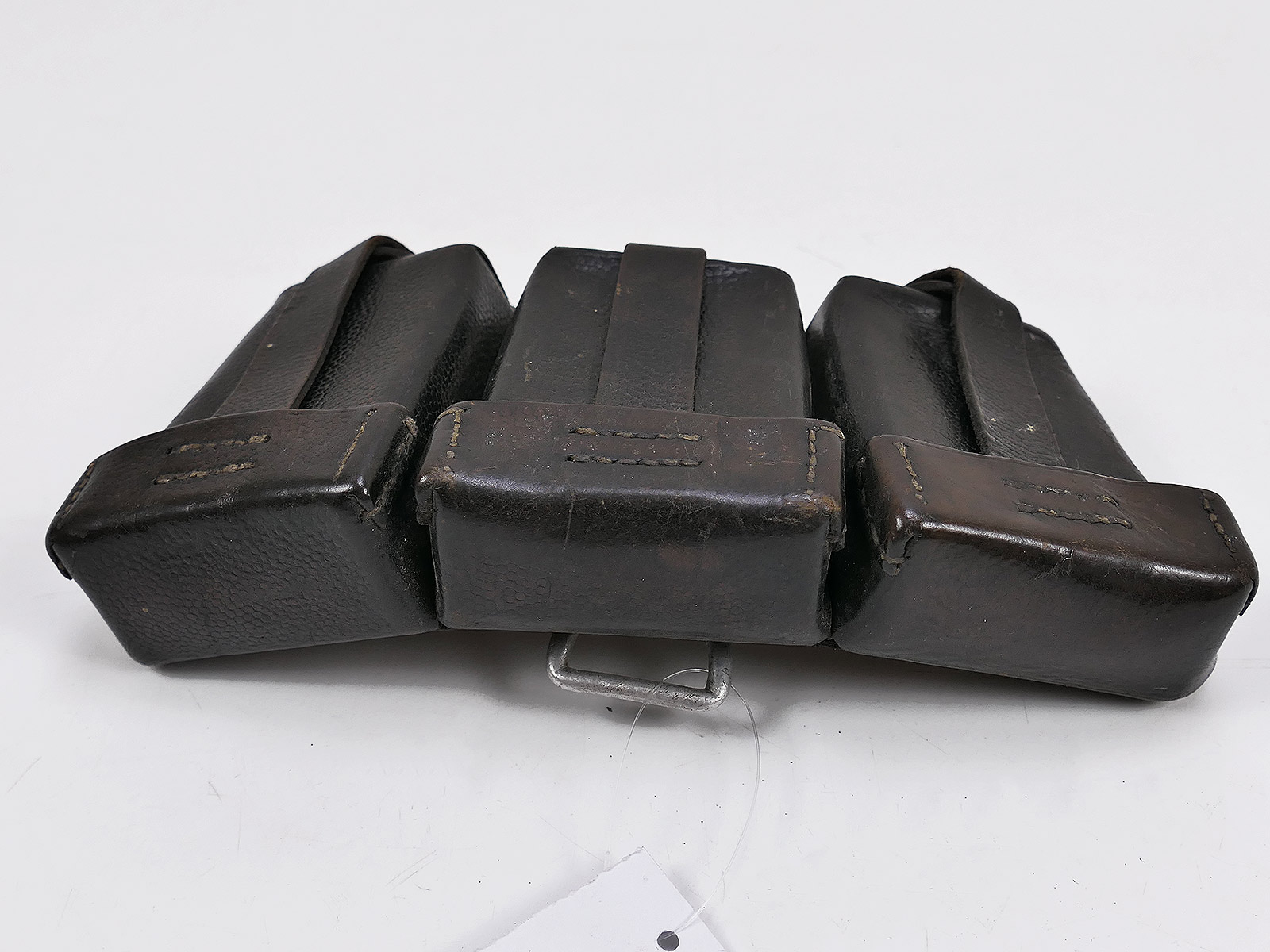 One-off item – Wehrmacht K98 3-round cartridge pouch, BRAUN ORIGINAL, with manufacturer’s mark, 1936 COLLECTION