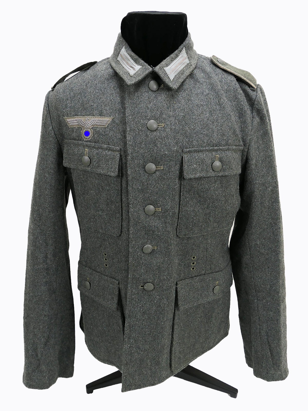 P1670553 Wehrmacht M43 field blouse uniform top museum piece size 52