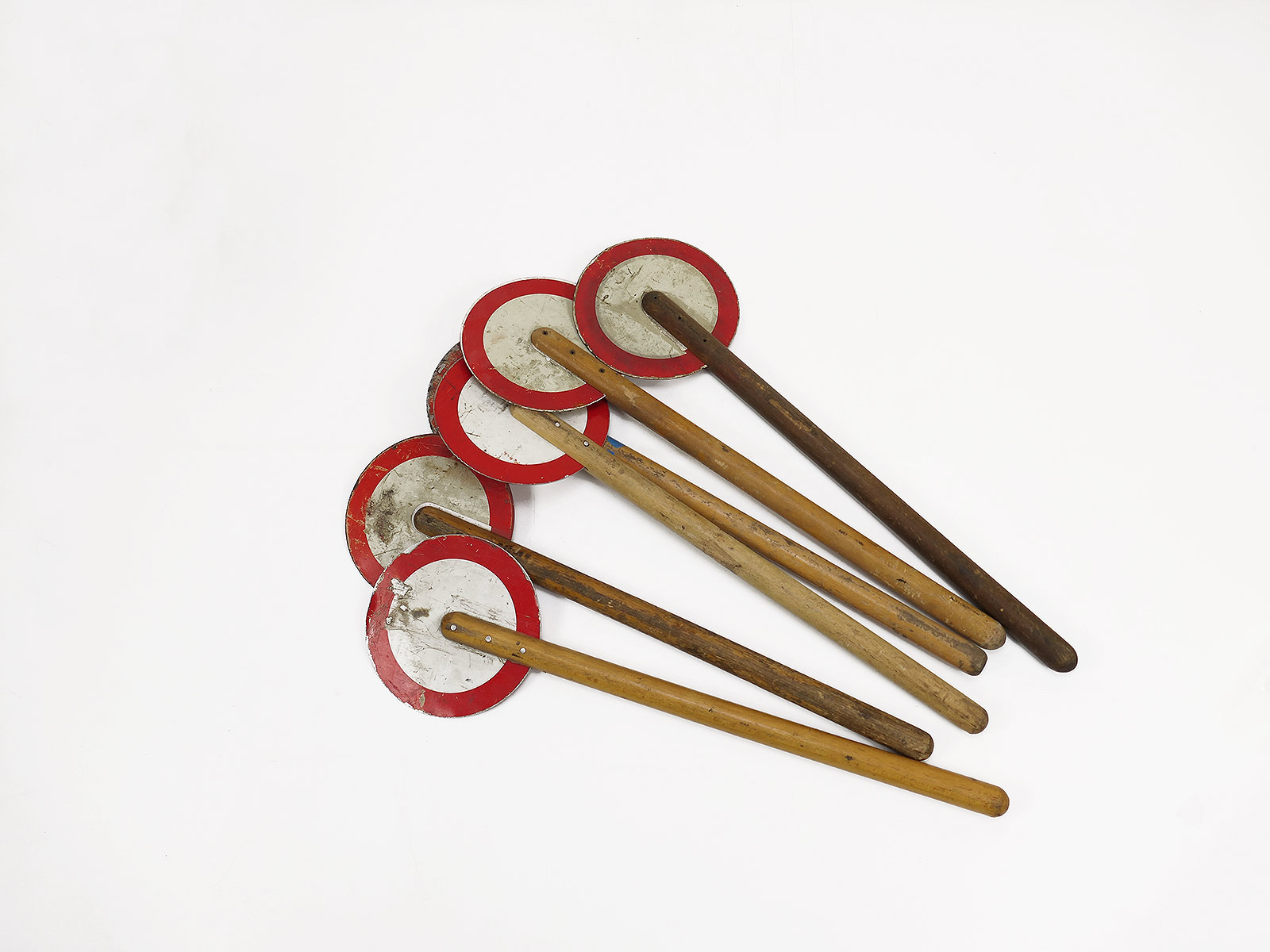 BW signal trowel holding trowel signalling trowel wood / metal e.g. also field police police guard patrol