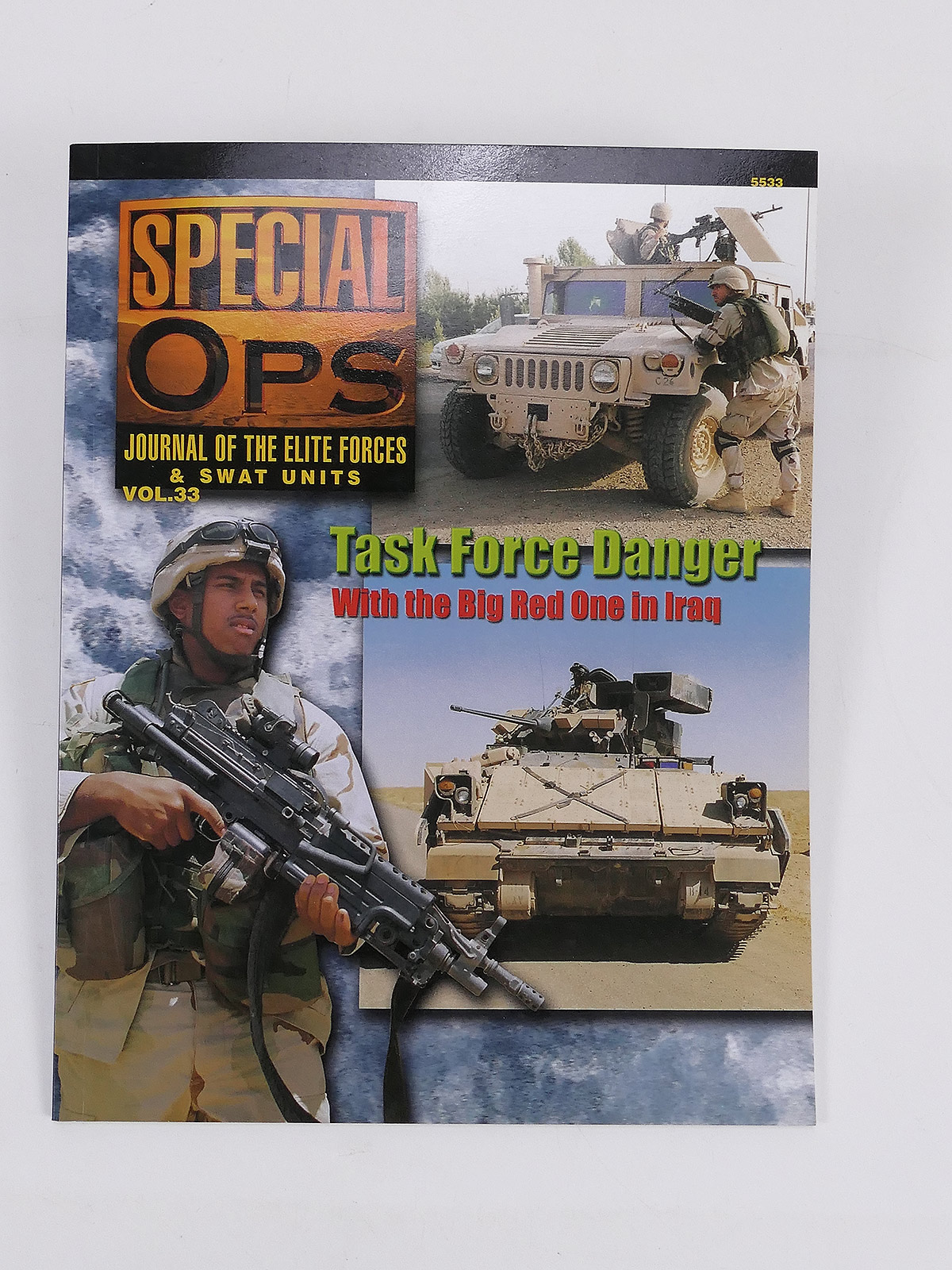 P1446160 Issue - Special OPS Journal of Elite Forces & Swat Units Vol.33 Ralph Zwilling 64 pp. Colored 2005