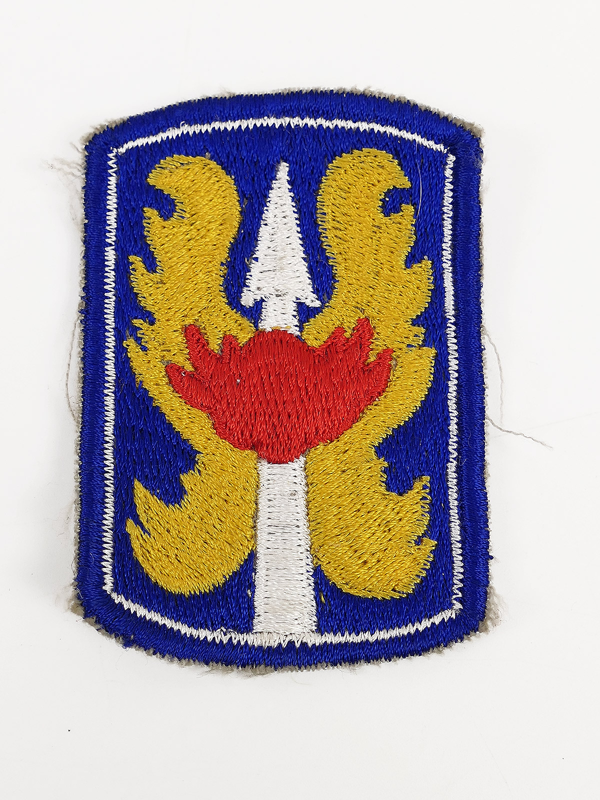 1x US Army Sleeve Badge, 199th Infantry Brigade 'REDCATCHERS' Patch