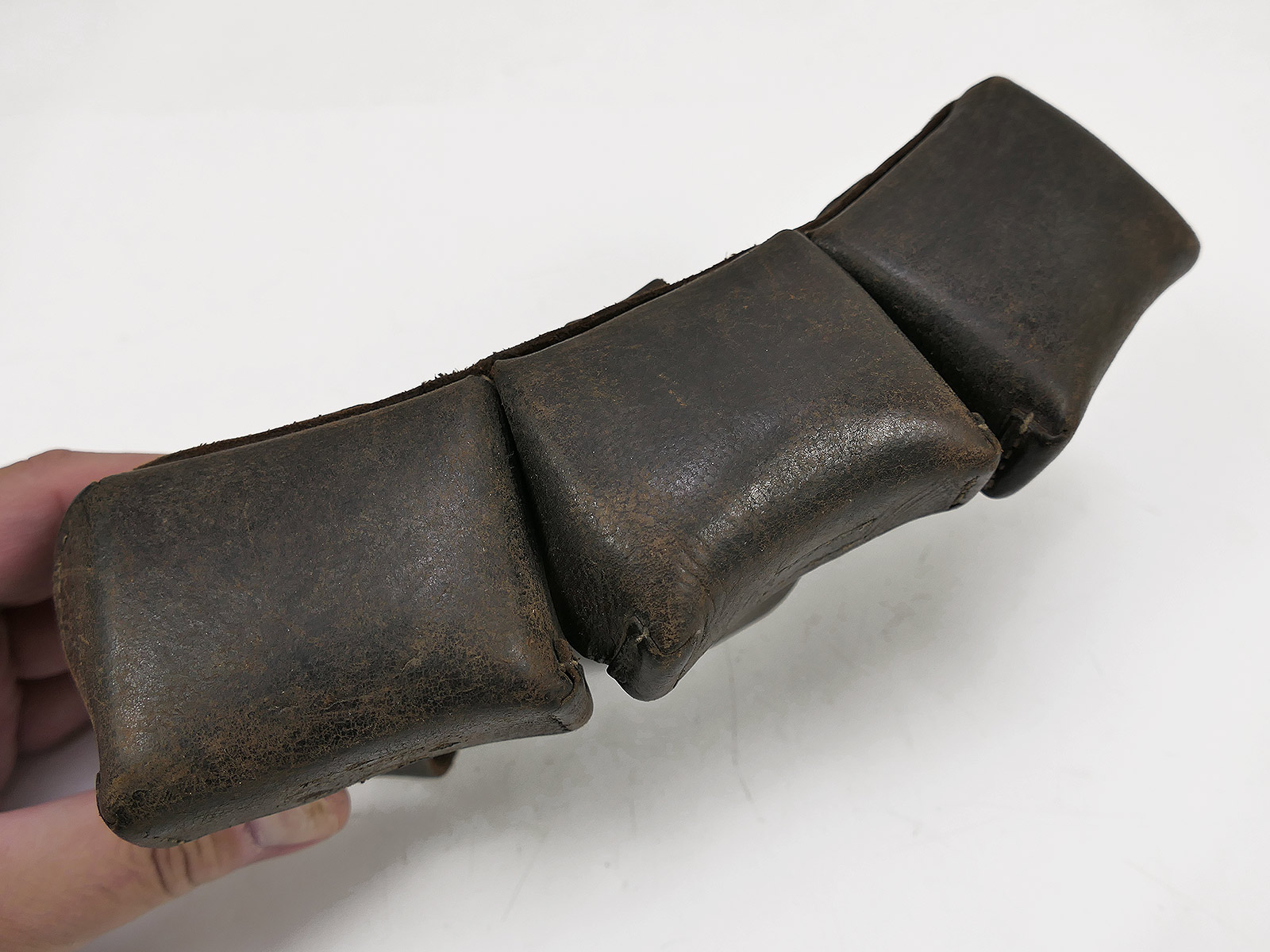 One-off item – Original WK1 cartridge pouch, Erfurt 1915, with internal compartments