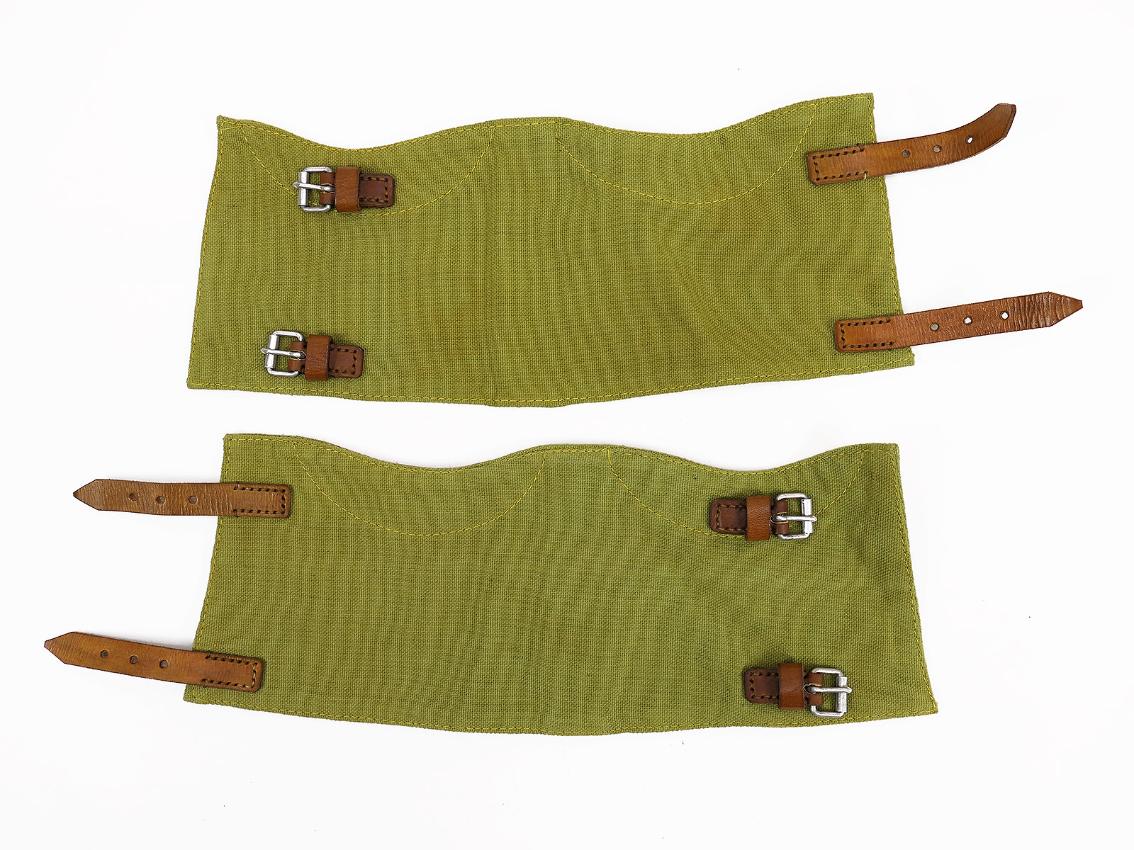 #2/ Wehrmacht Vintage Tropical Gaiters * Handcrafted * for lace-up boots 