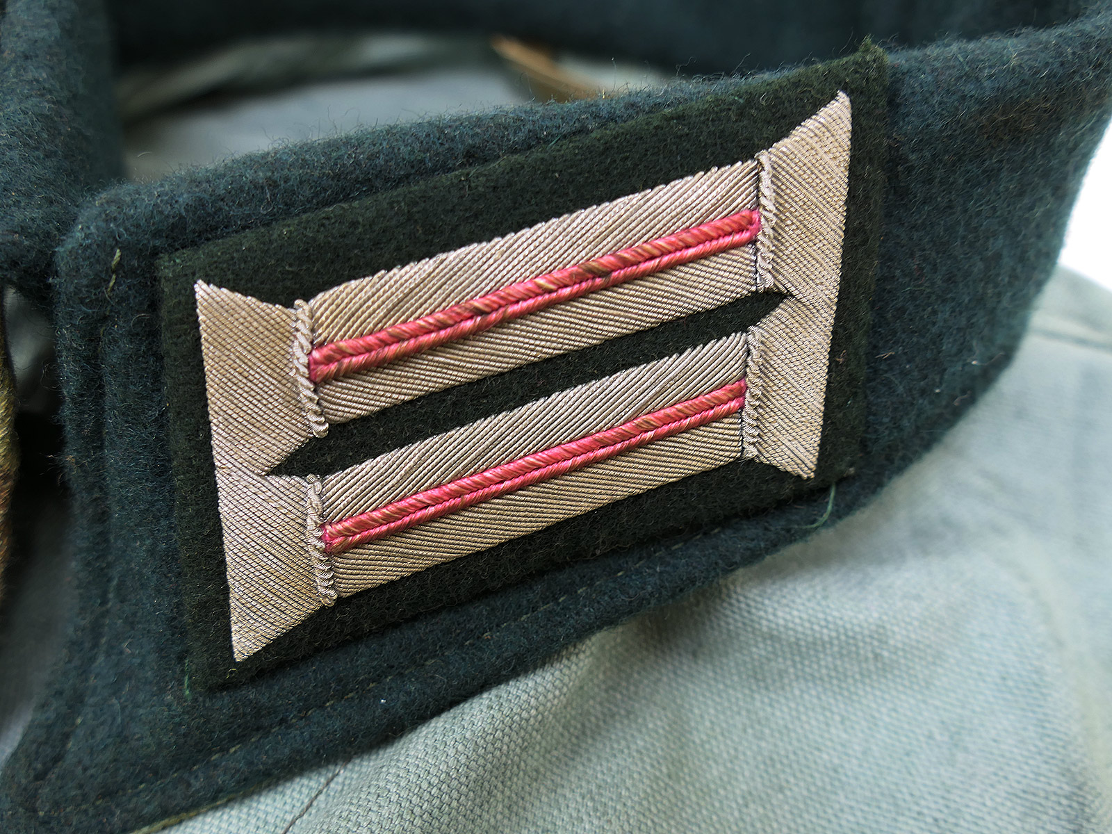 Wehrmacht M41 Officer’s Summer Field Jacket – Lieutenant’s Tank Destroyer Uniform – COLLECTION – BATTLE-WORN